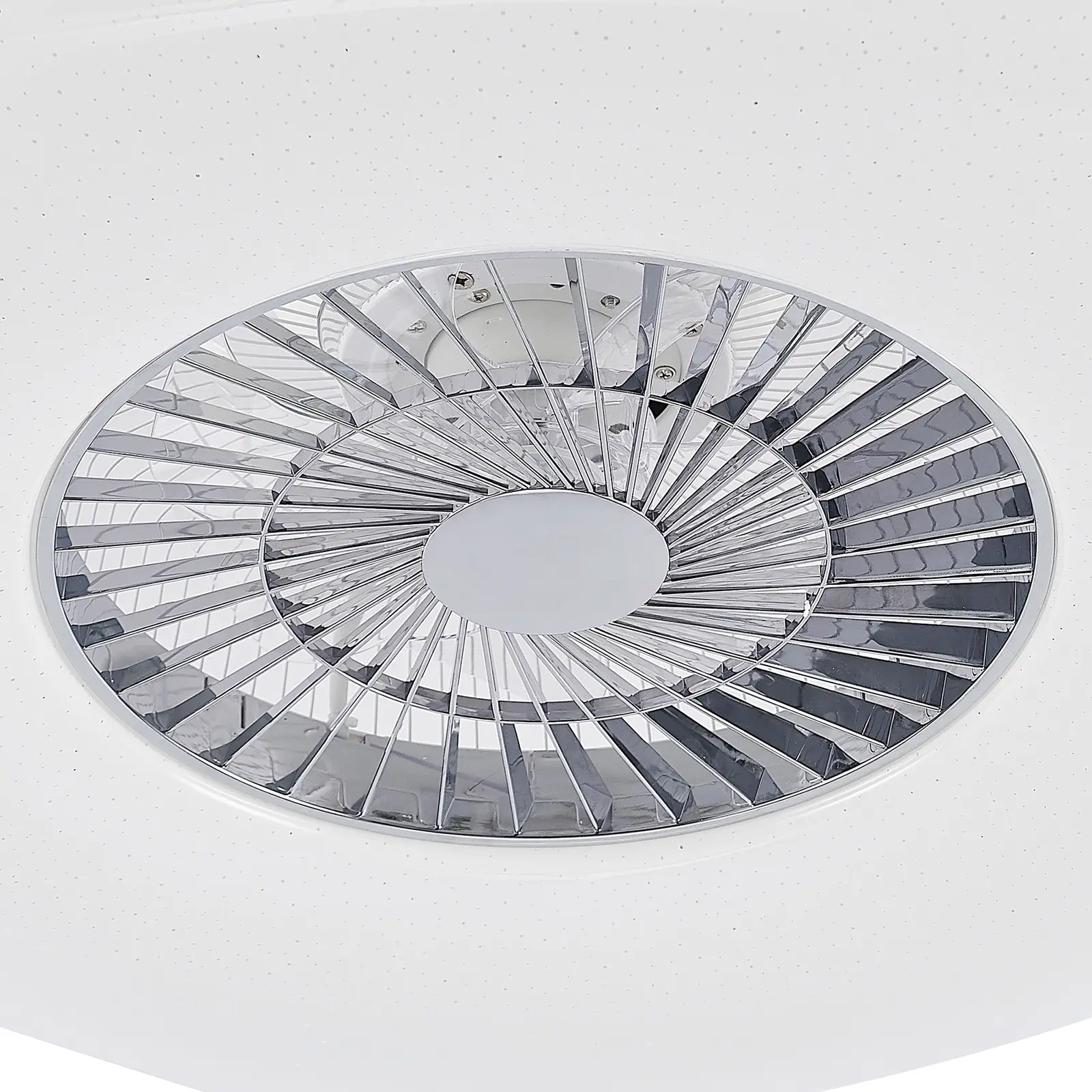 Starluna Klamina LED lubų ventiliatorius su šviesa