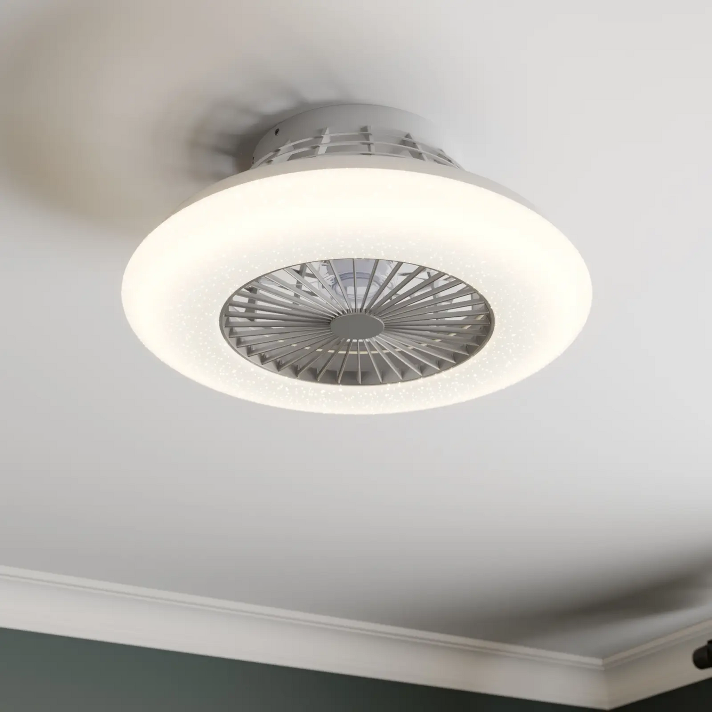 Starluna Taloni LED lubų ventiliatoriaus apšvietimas