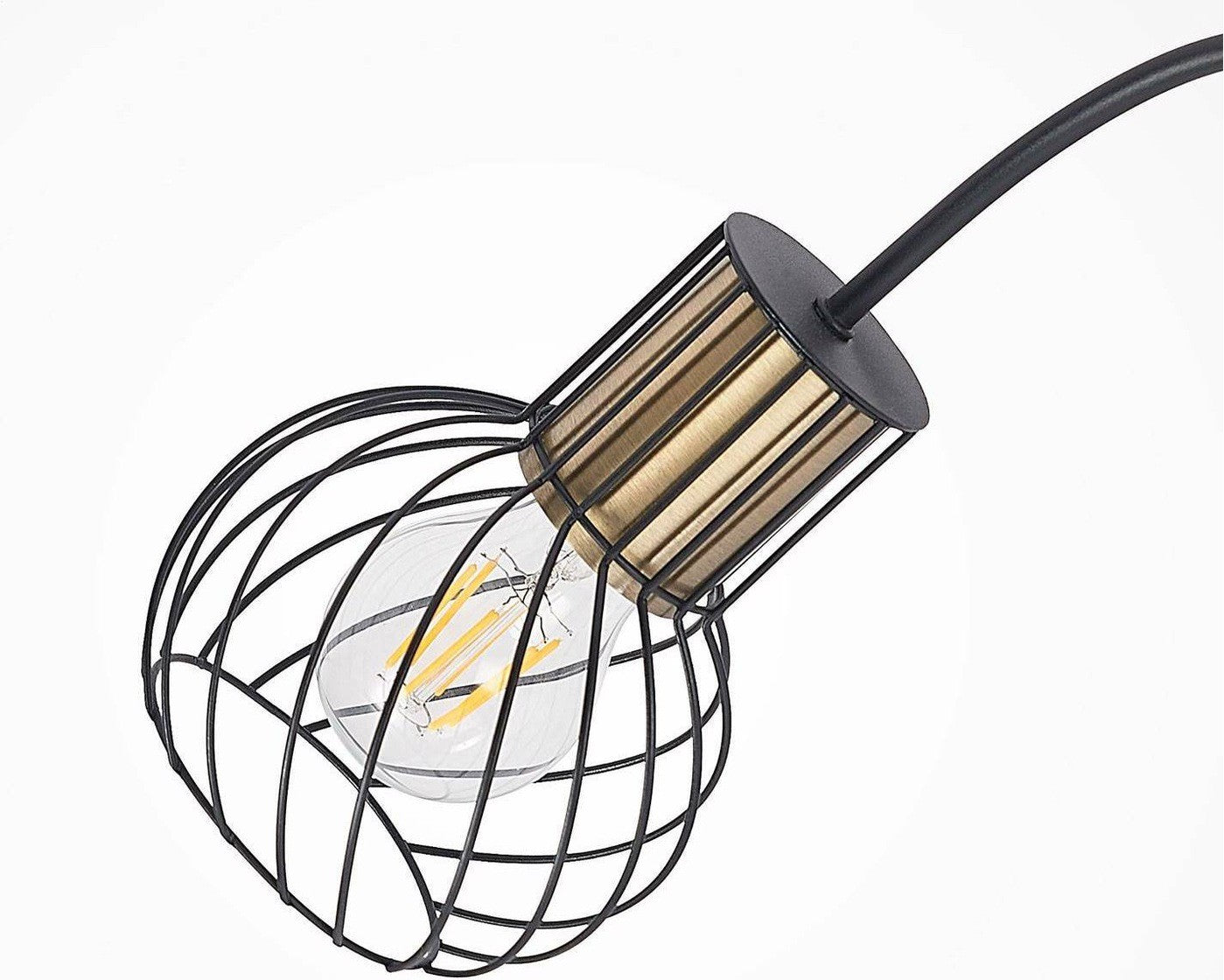 Lindby Cornel lubinis šviestuvas, narveliai, trys šviestuvai