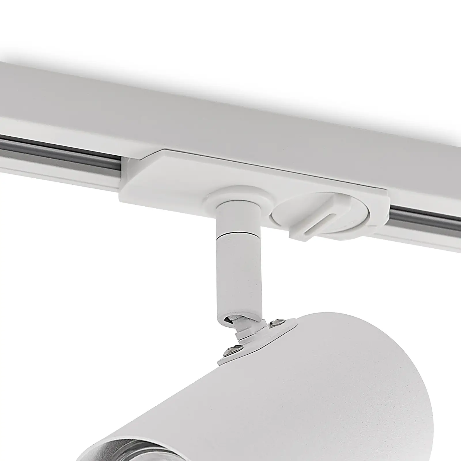 Lindby Ties LED bėgių lemputė, 1 fazė, balta