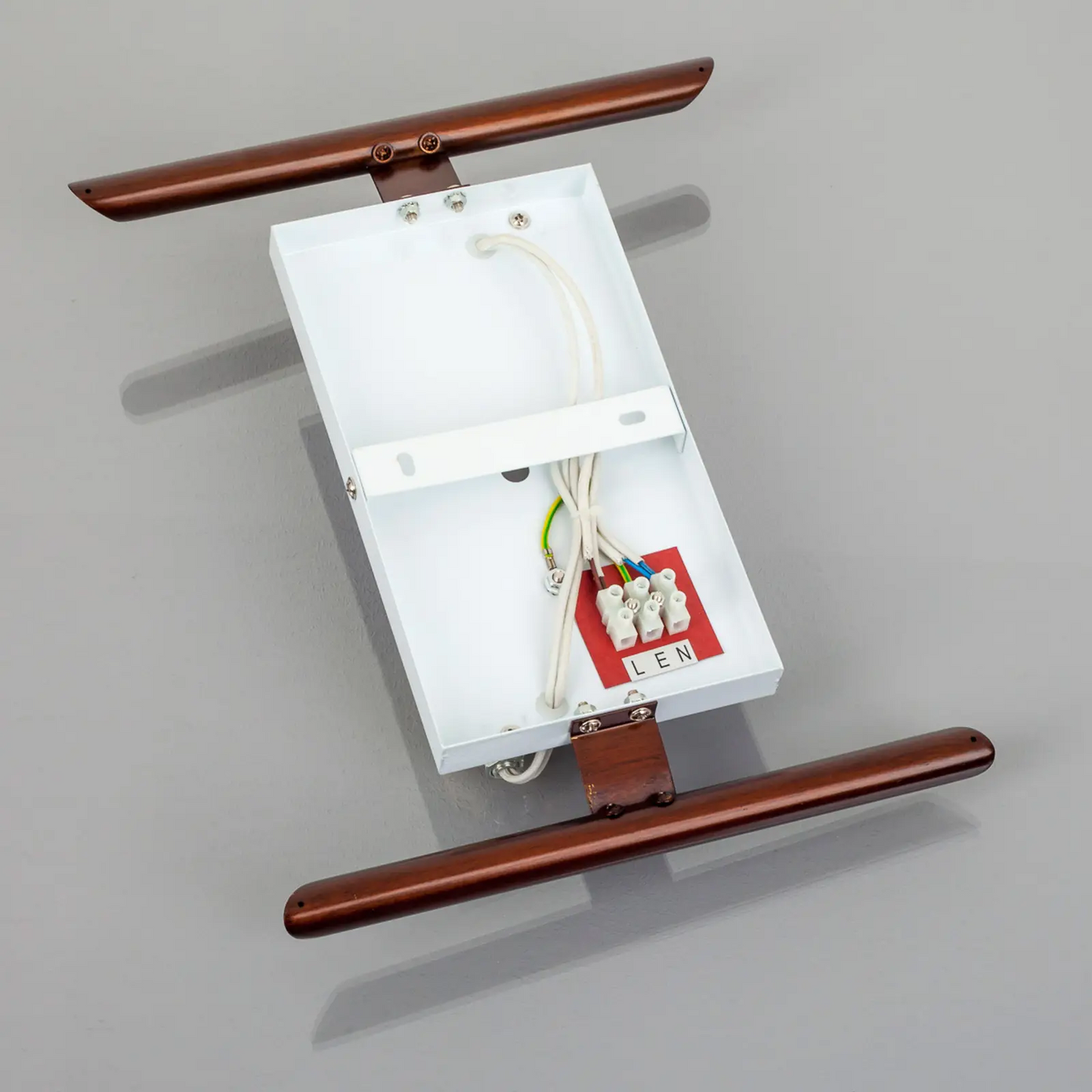 Sieninis šviestuvas Filippa, 31 cm, ruda