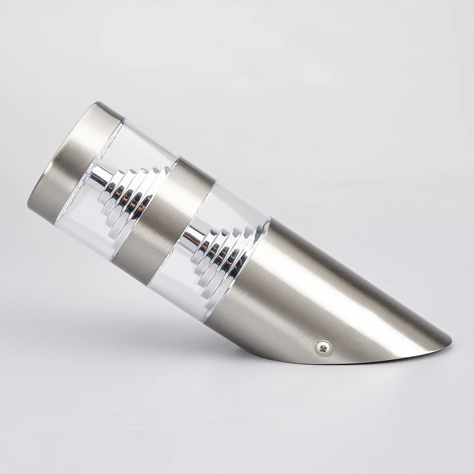 LED nerūdijančio plieno lauko sieninis šviestuvas Lanea oblique