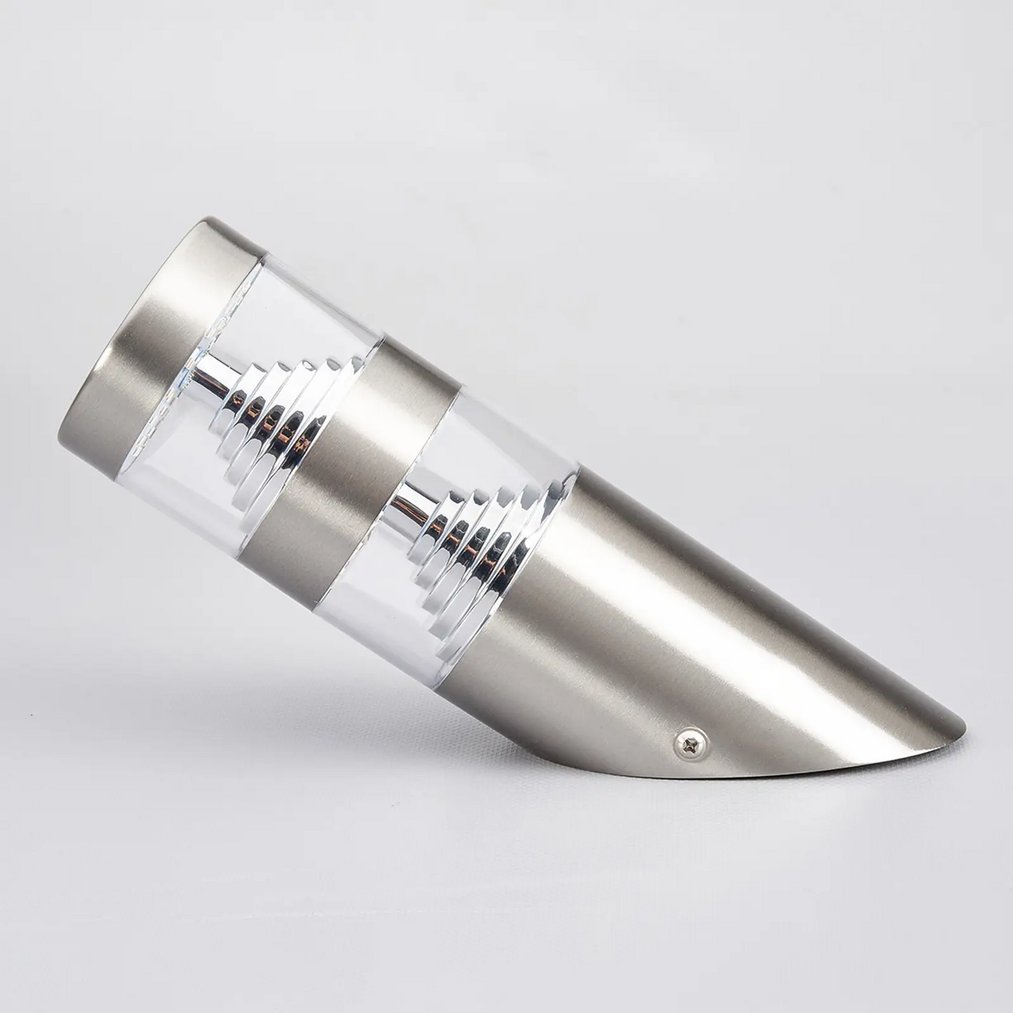 LED nerūdijančio plieno lauko sieninis šviestuvas Lanea oblique