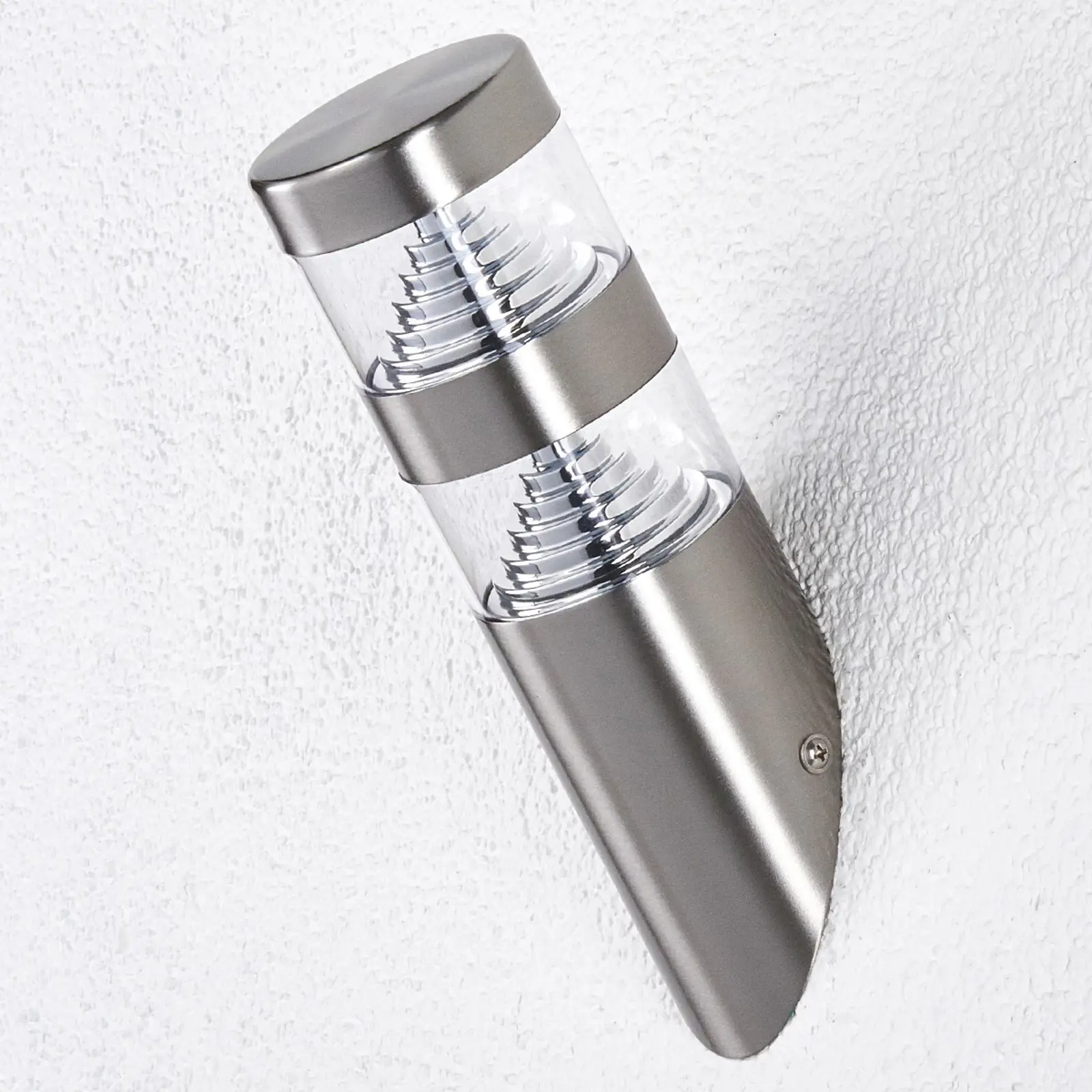 LED nerūdijančio plieno lauko sieninis šviestuvas Lanea oblique