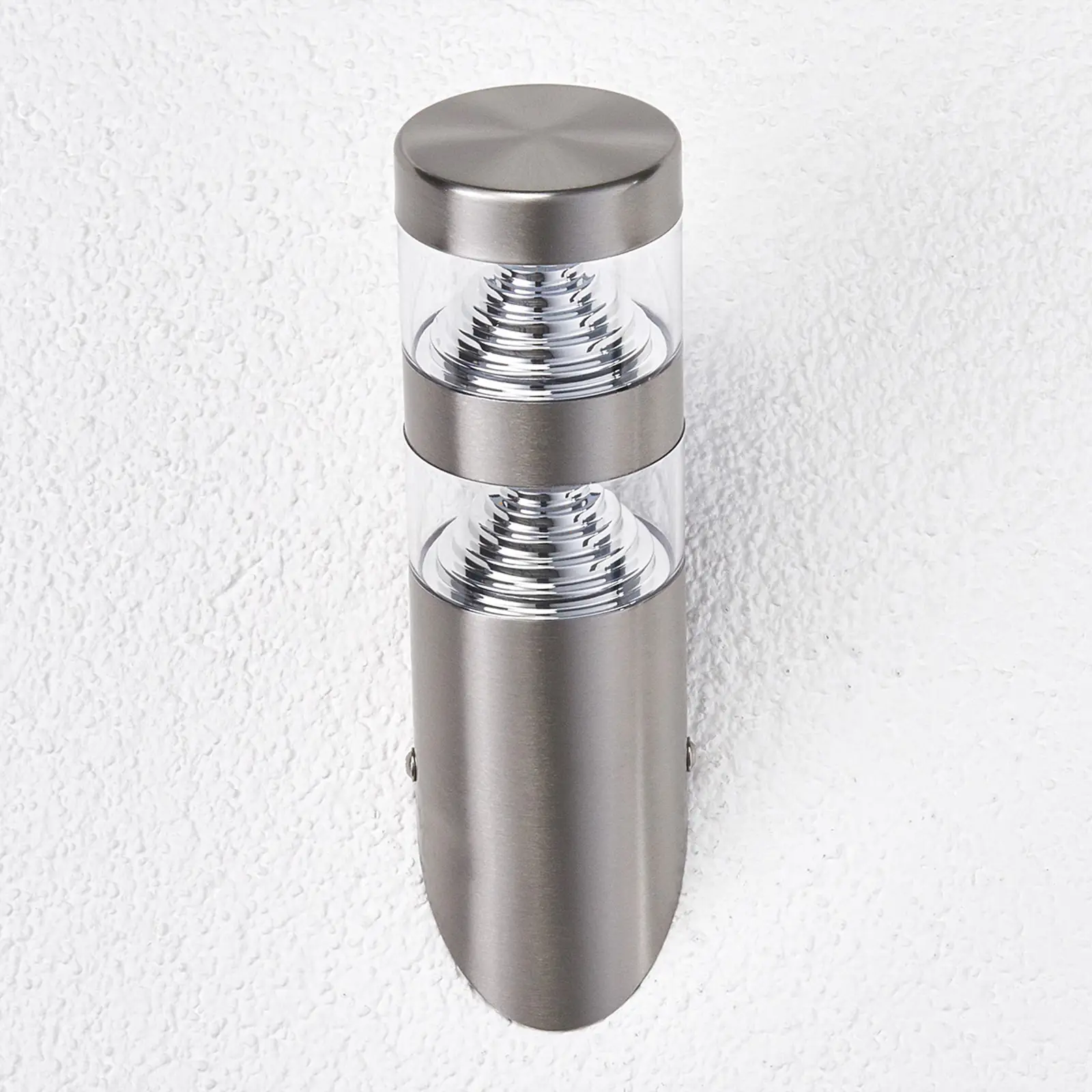 LED nerūdijančio plieno lauko sieninis šviestuvas Lanea oblique