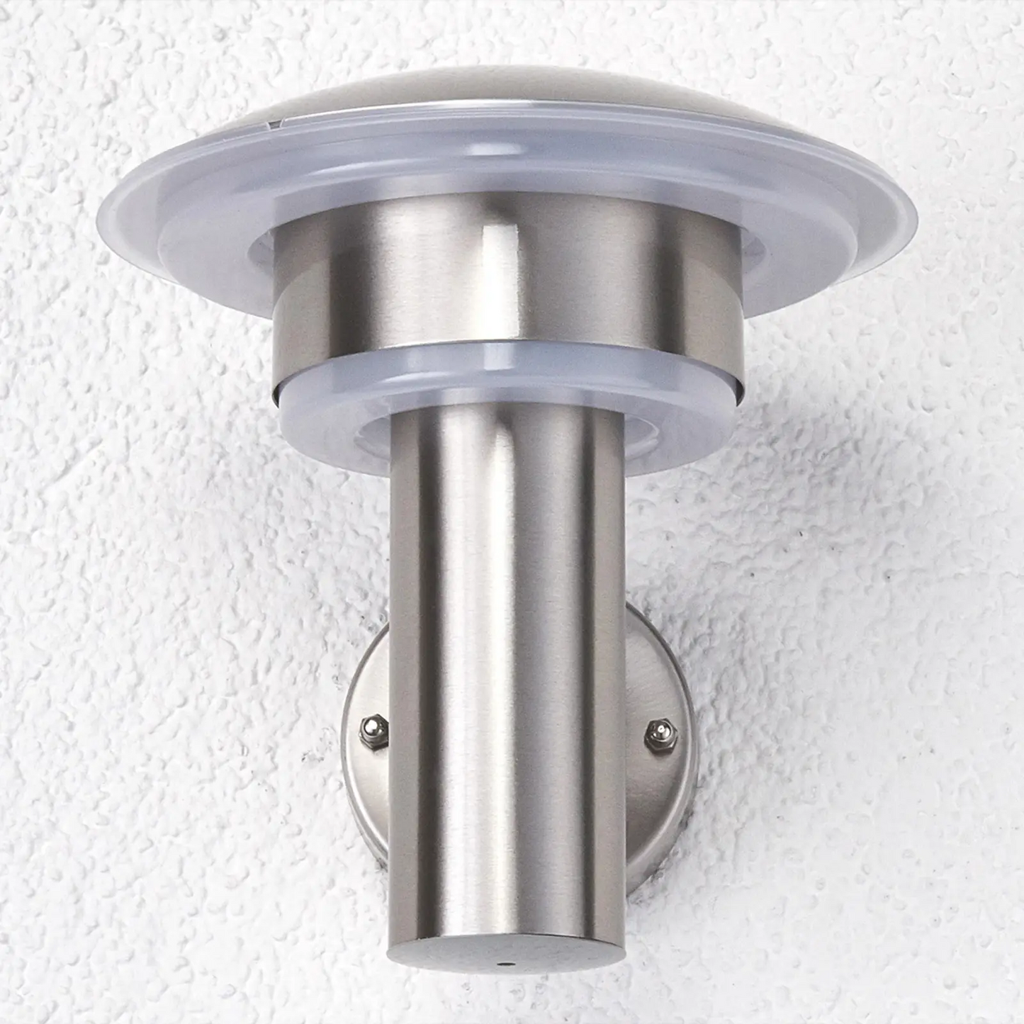 Dekoratyvinis LED nerūdijančio plieno lauko sieninis šviestuvas Lillie