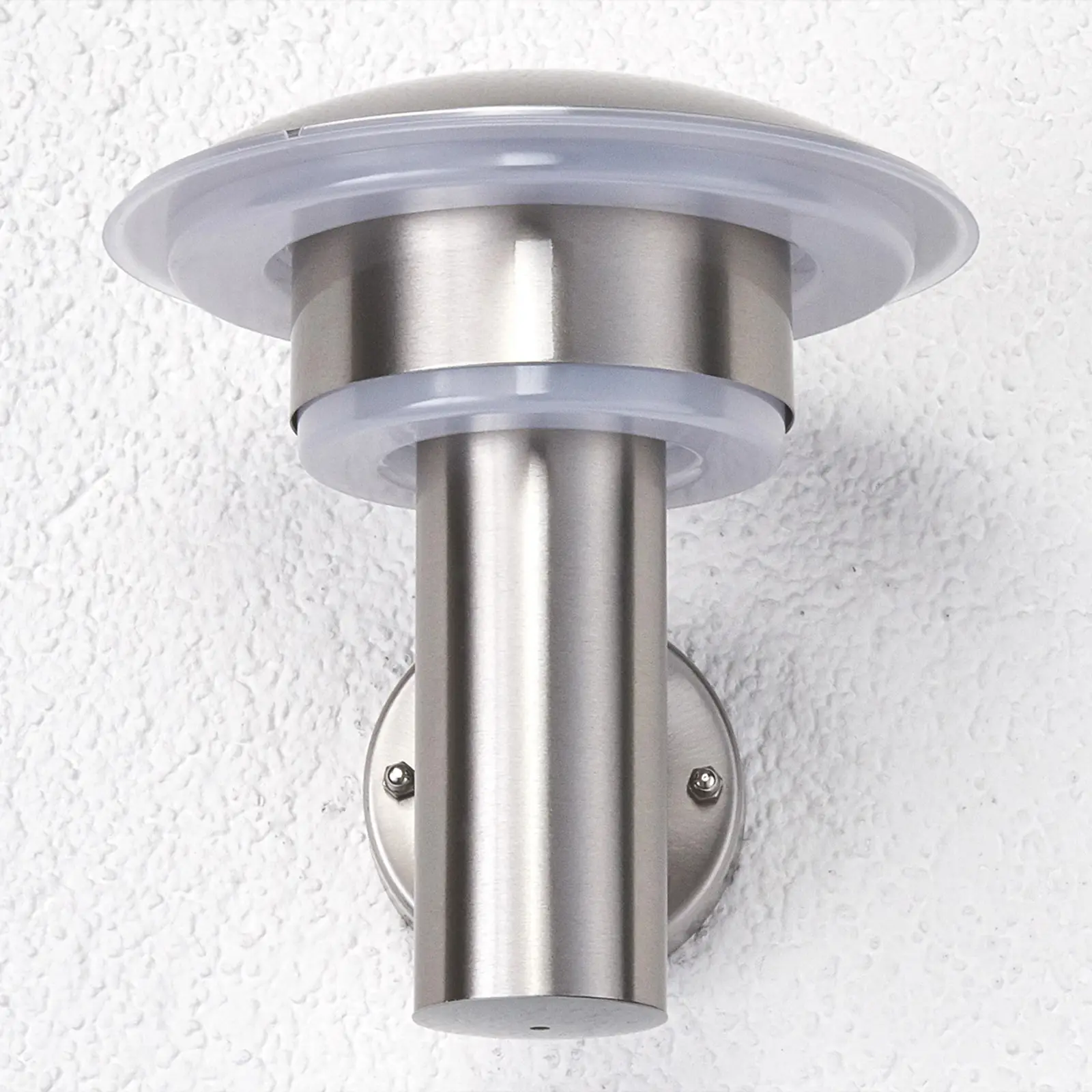 Dekoratyvinis LED nerūdijančio plieno lauko sieninis šviestuvas Lillie