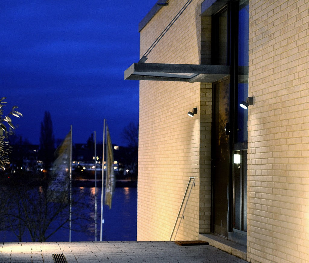 Lutec Trumpet 11w LED reguliuojamas išorinis sieninis šviestuvas