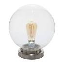 Globe - lubinis šviestuvas su skaidriu sferiniu atspalviu