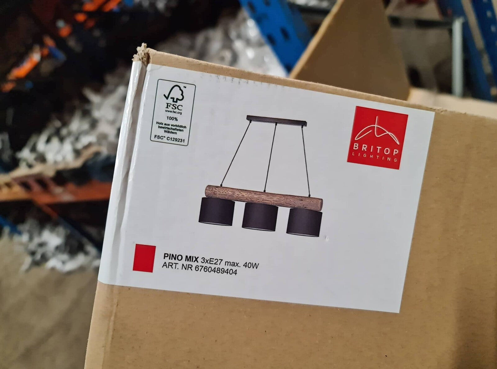 Pakabinamas sietynas PINO MIX 3xE27/40W/230V