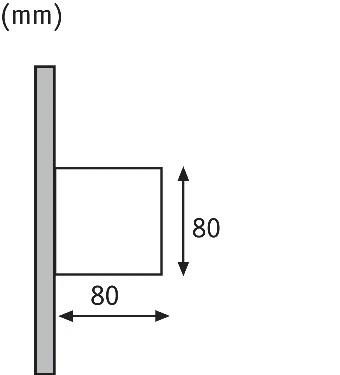 Paulmann Cybo sieninis šviestuvas LED