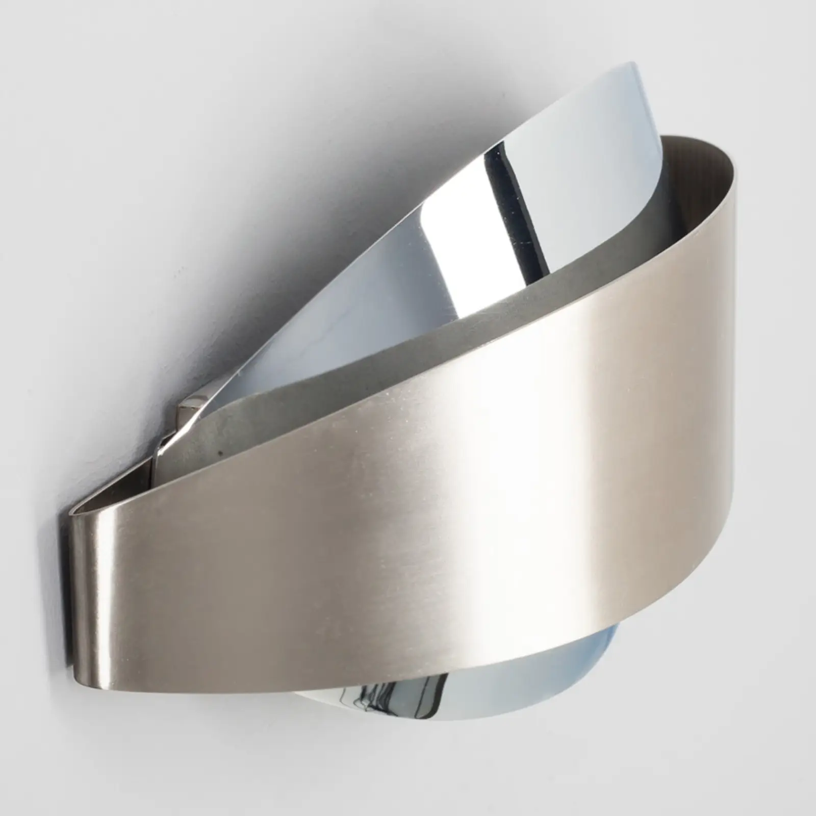 LED sieninis šviestuvas Lonna su G9 LED chromu/nikeliu