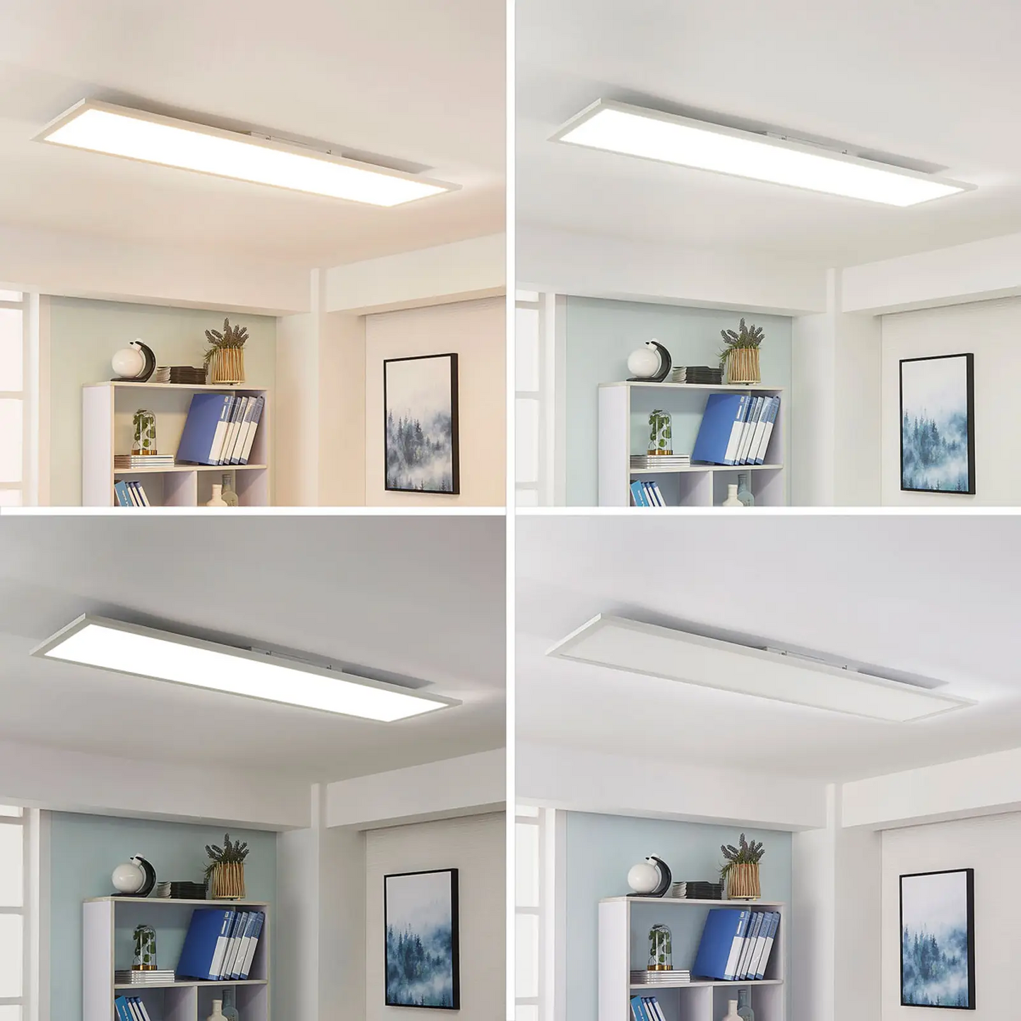 „Arcchio Lysander“ LED skydelis, CCT 119cm 36W, baltas