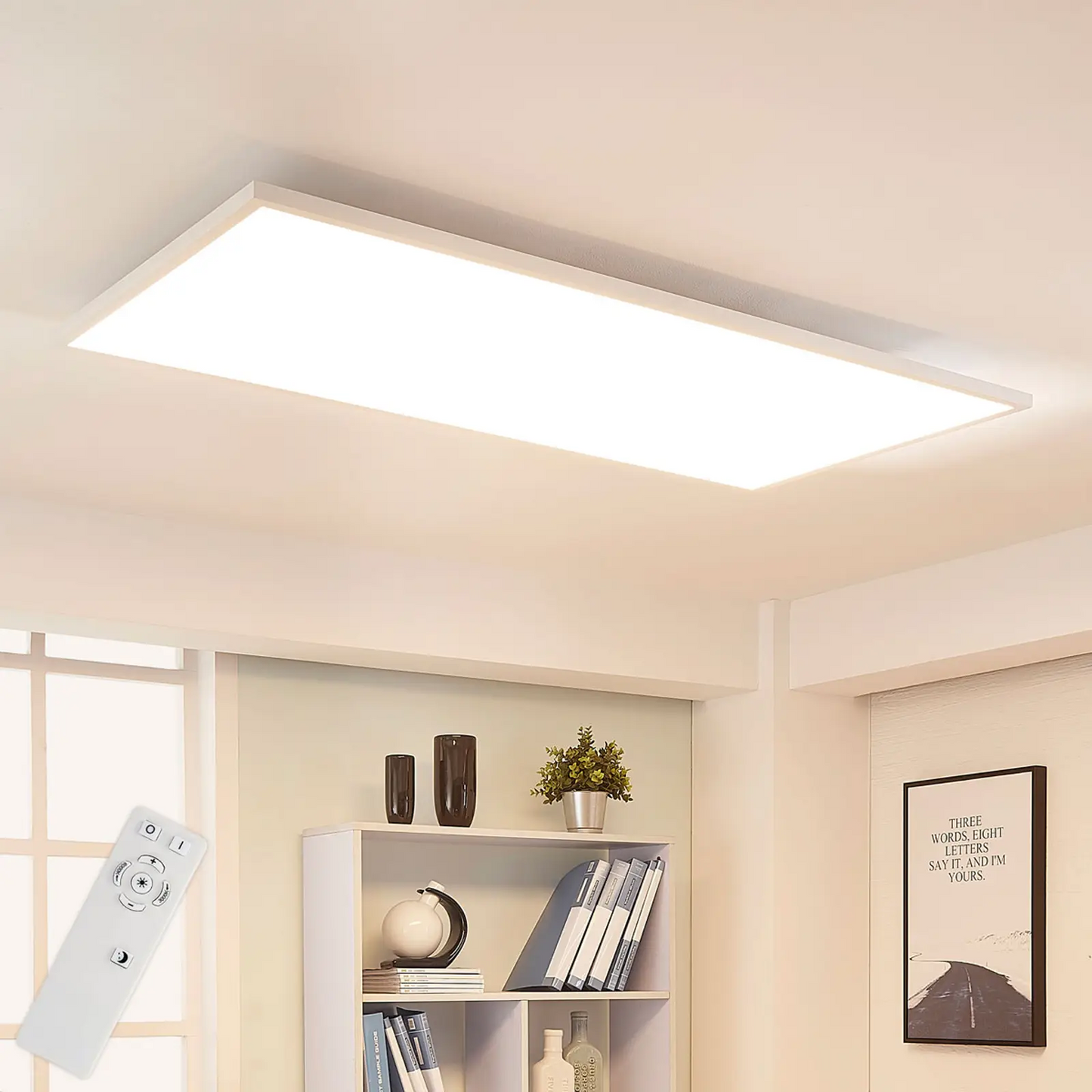 Arcchio Arya LED skydelis reguliuojamas 119 cm x 59 cm