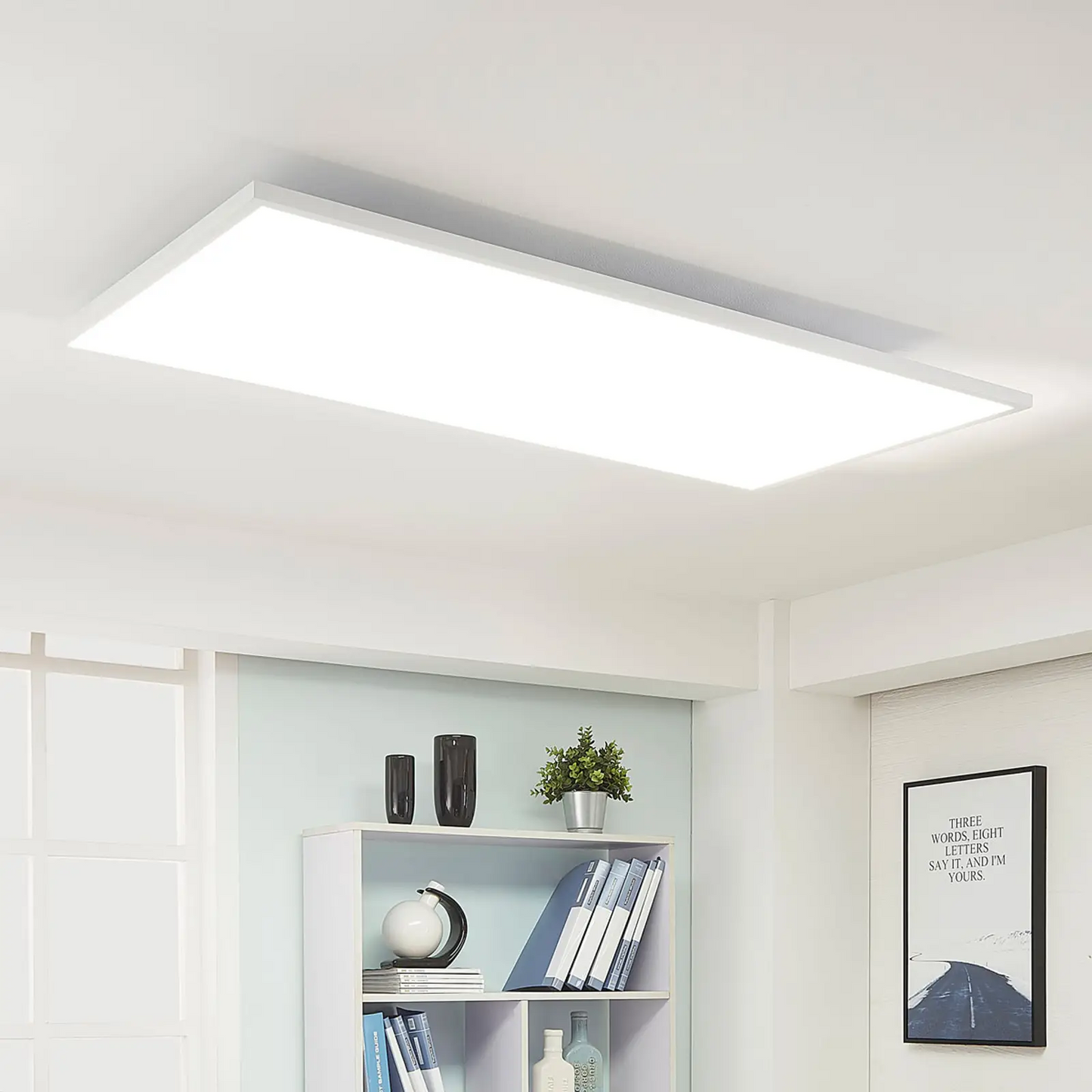Arcchio Arya LED skydelis reguliuojamas 119 cm x 59 cm
