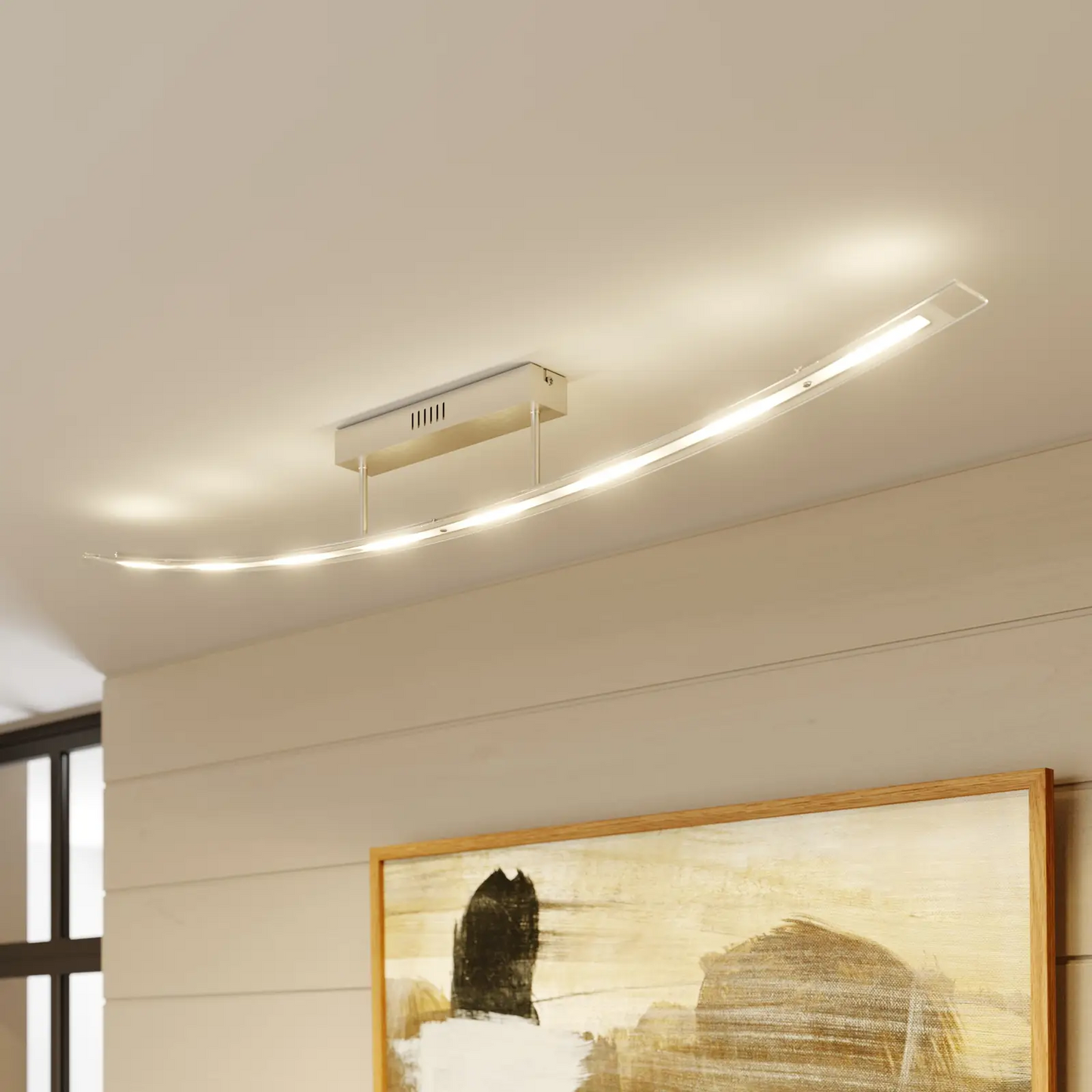 Ryškiai šviečiantis Jarda LED lubinis šviestuvas