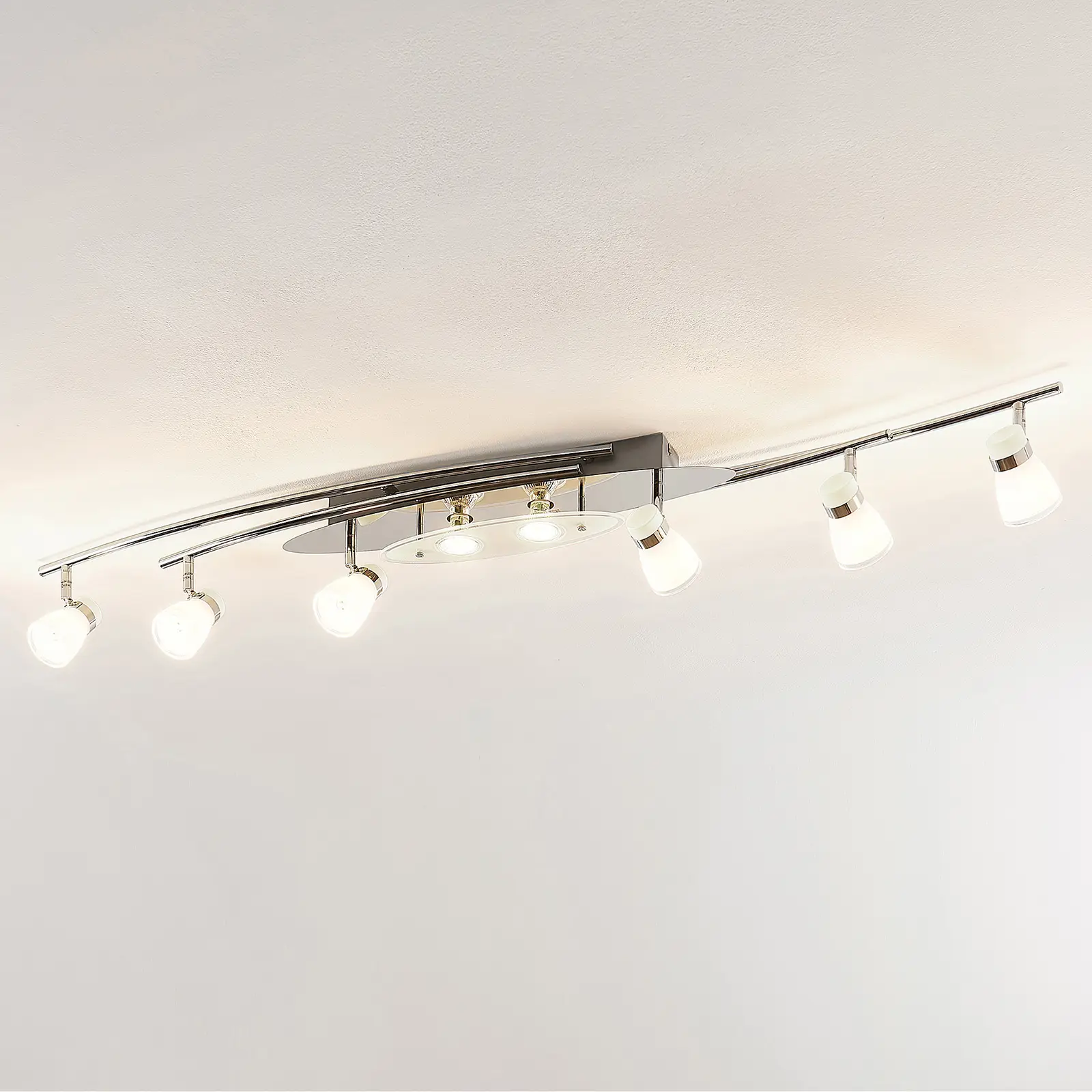 Lindby Danil LED prožektorius su stiklo gaubtais