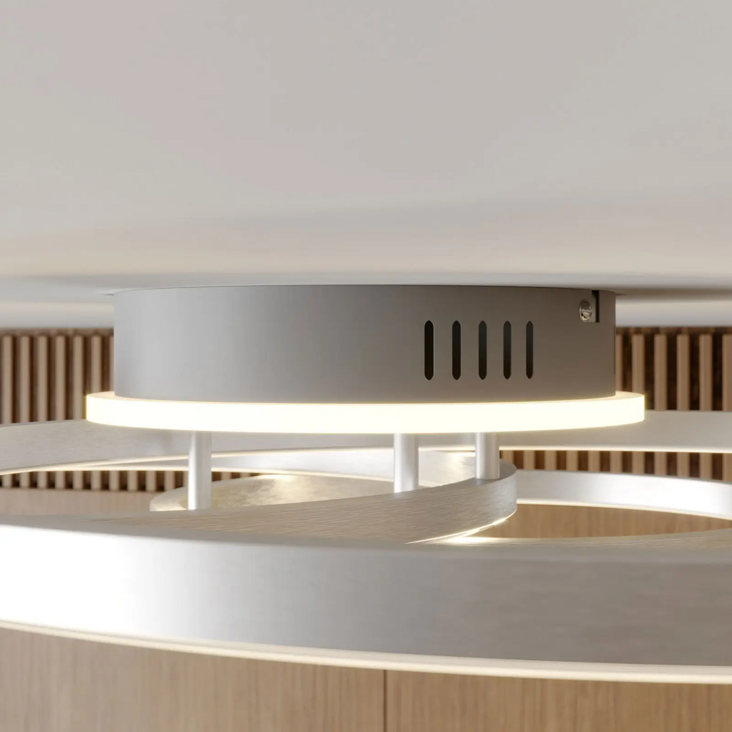 Lindby Smart Tula LED lubų šviestuvas, programa, CCT