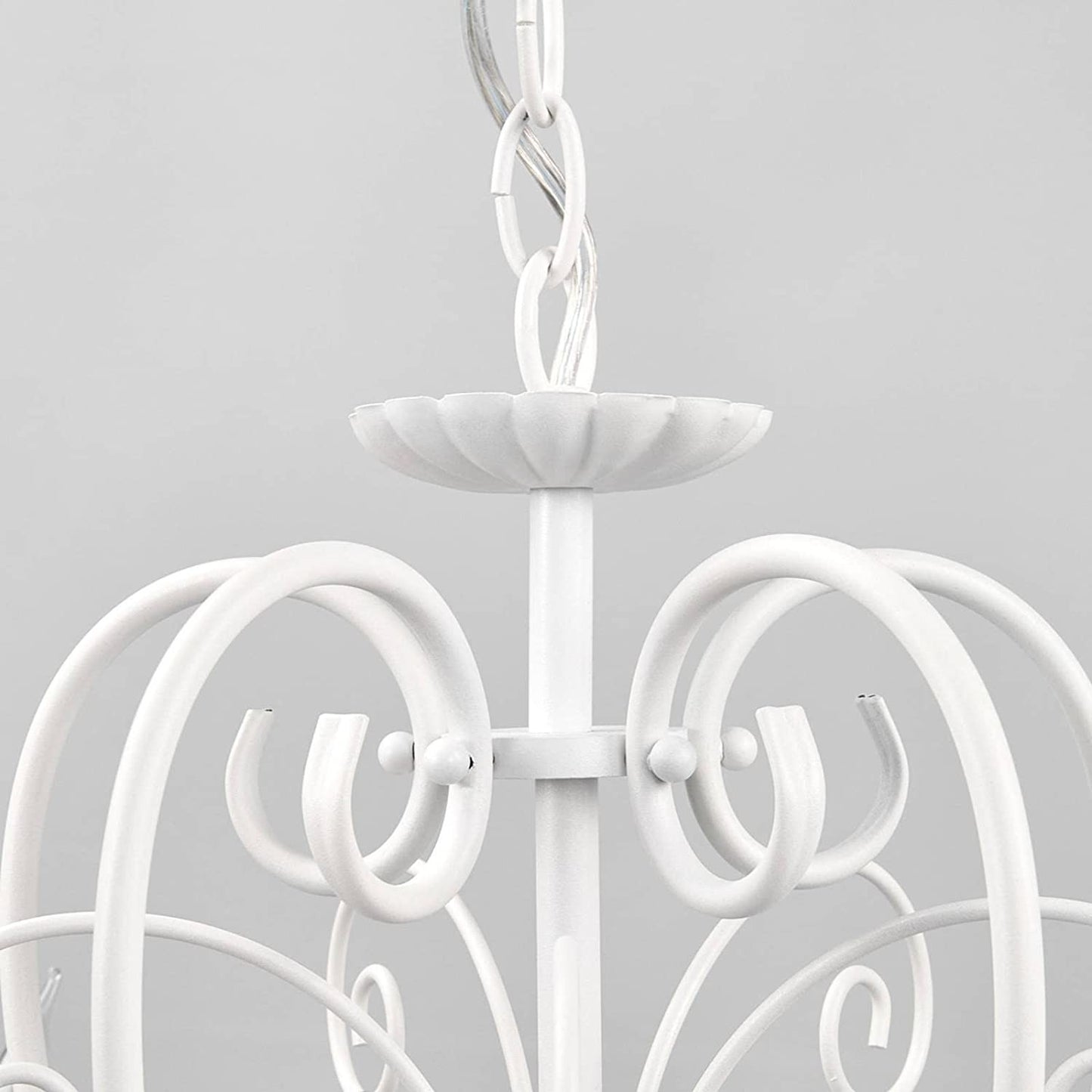 Šviestuvas Sophina baltas vintažinis 5 lemputės