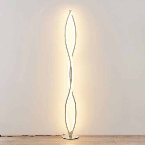 Lucande Demora susuktos formos LED toršeras