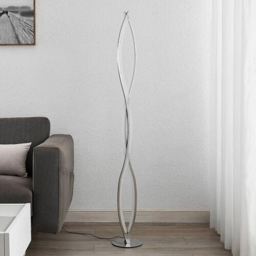 Lucande Demora susuktos formos LED toršeras