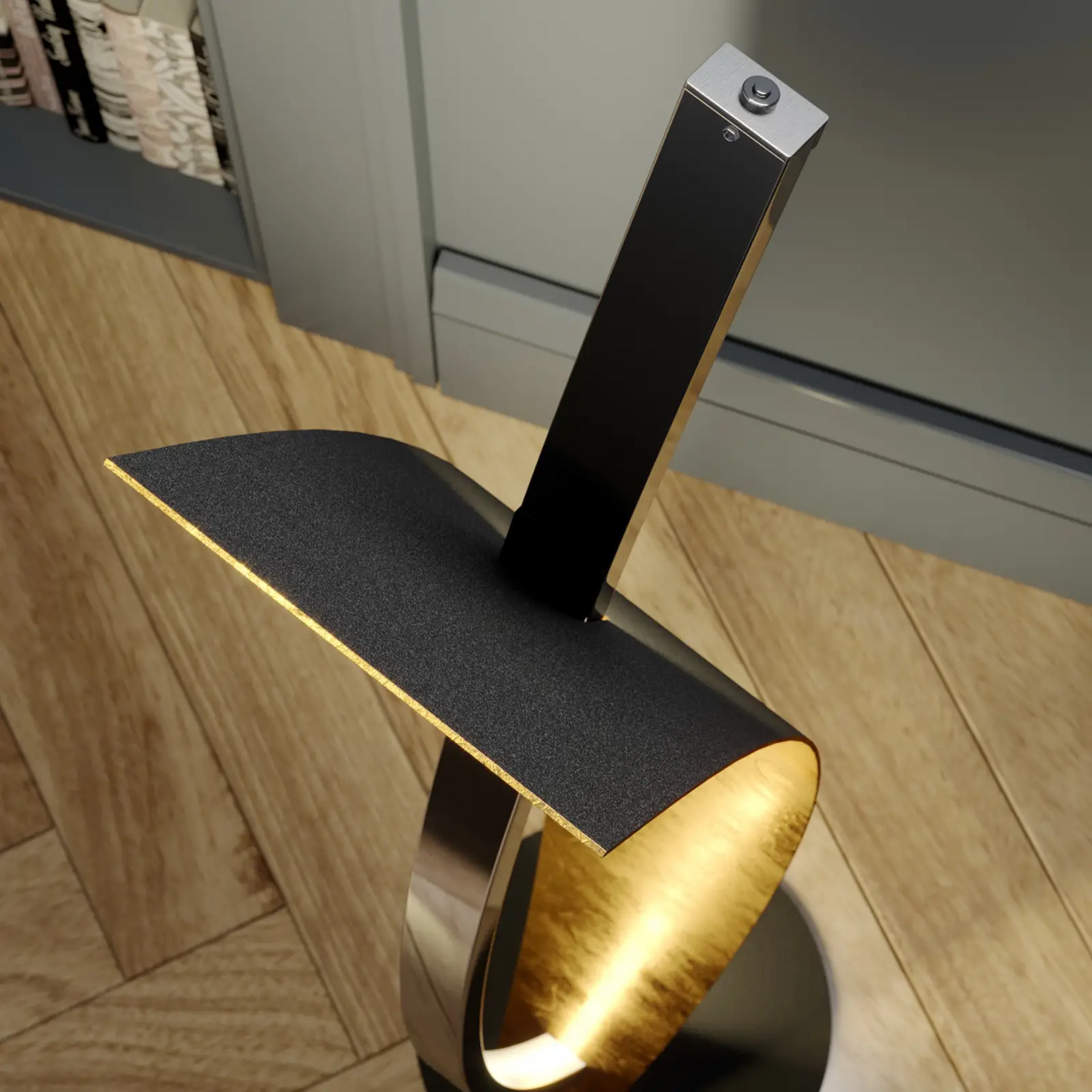 Marija LED toršeras juodos spalvos