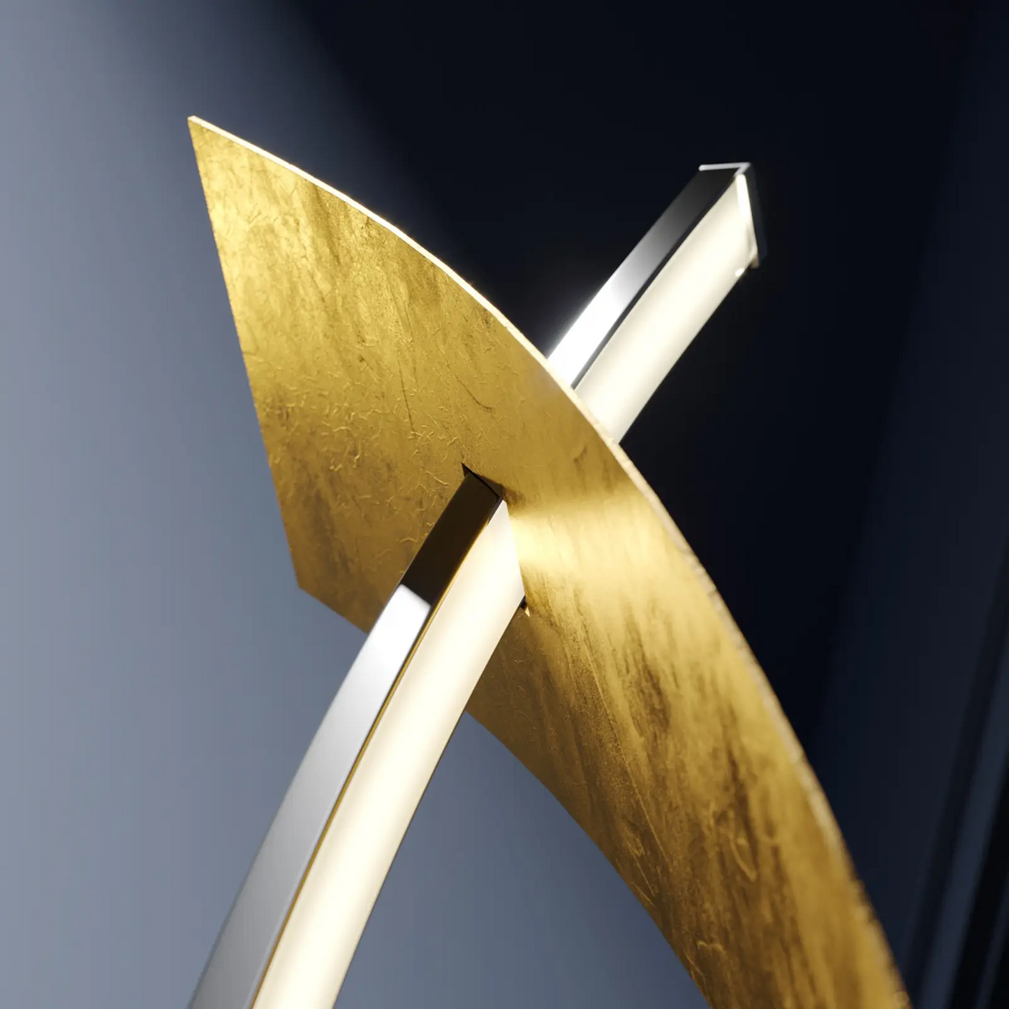 Marija LED toršeras juodos spalvos