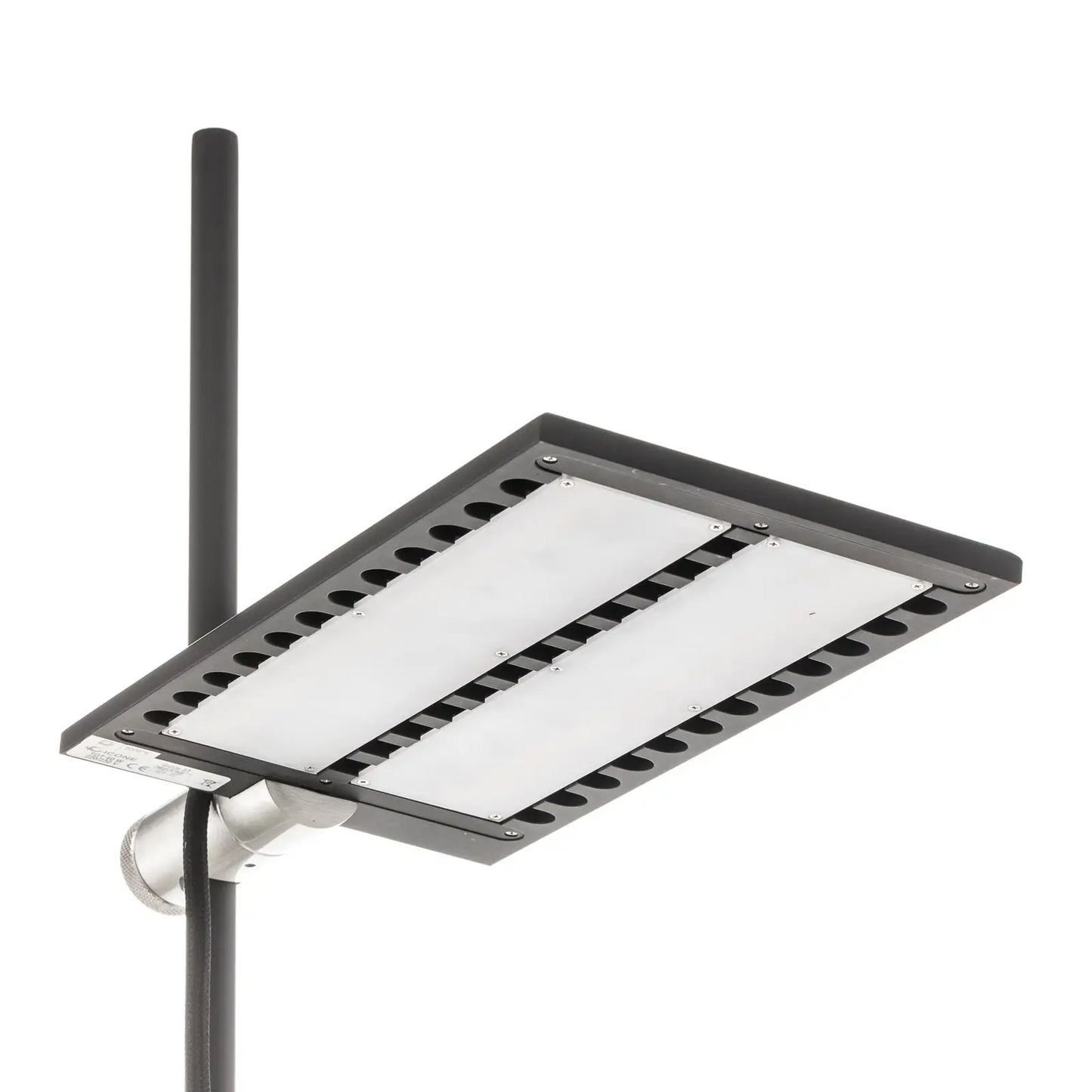 ICONE GiuUp LED aukštyn apšvietimas, reguliuojamas, juodas