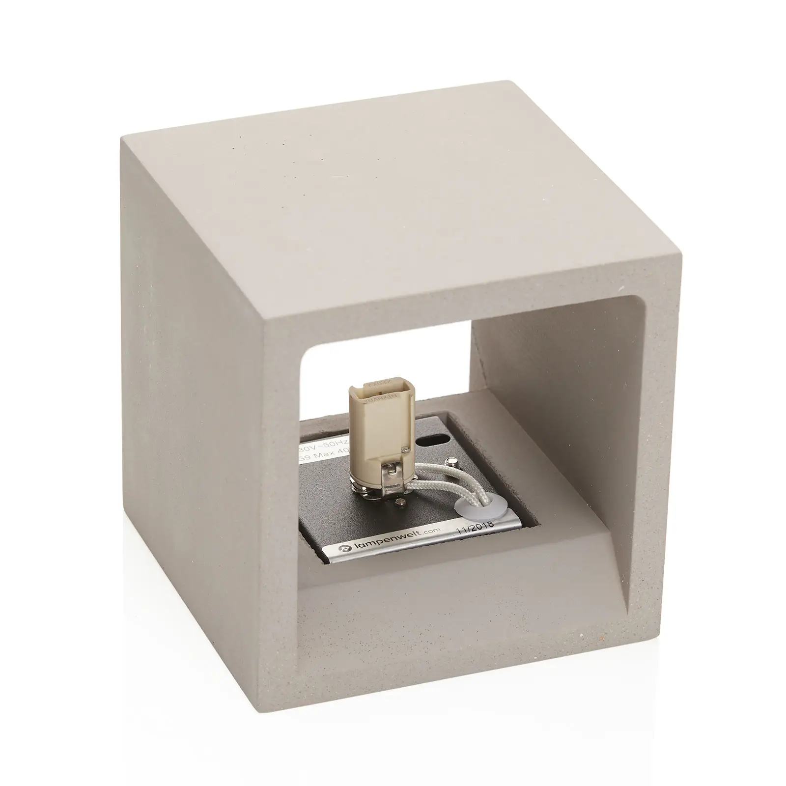 Lindby Jayden kvadrato formos sieninis šviestuvas