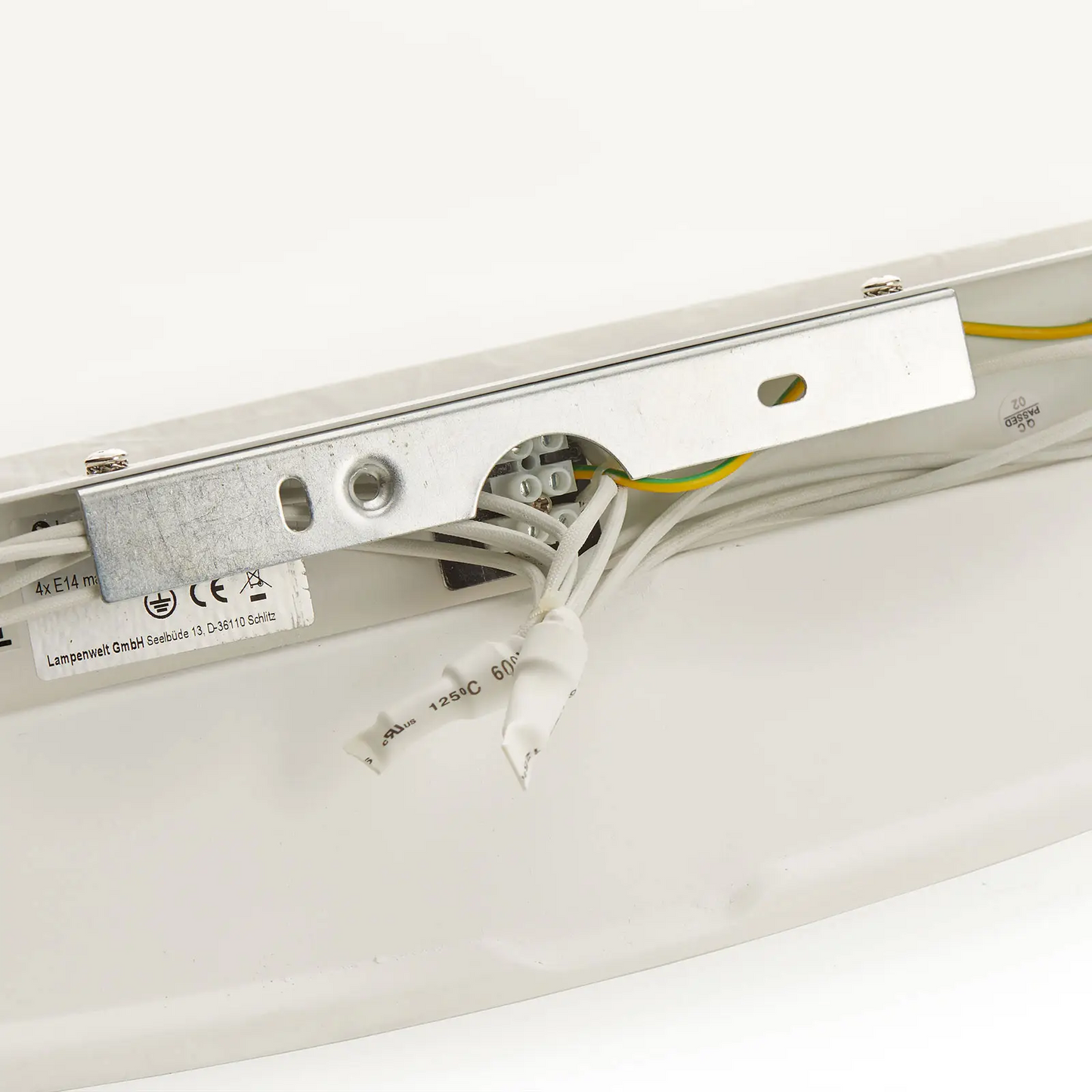 Gipso sieninis šviestuvas Tommi baltos spalvos