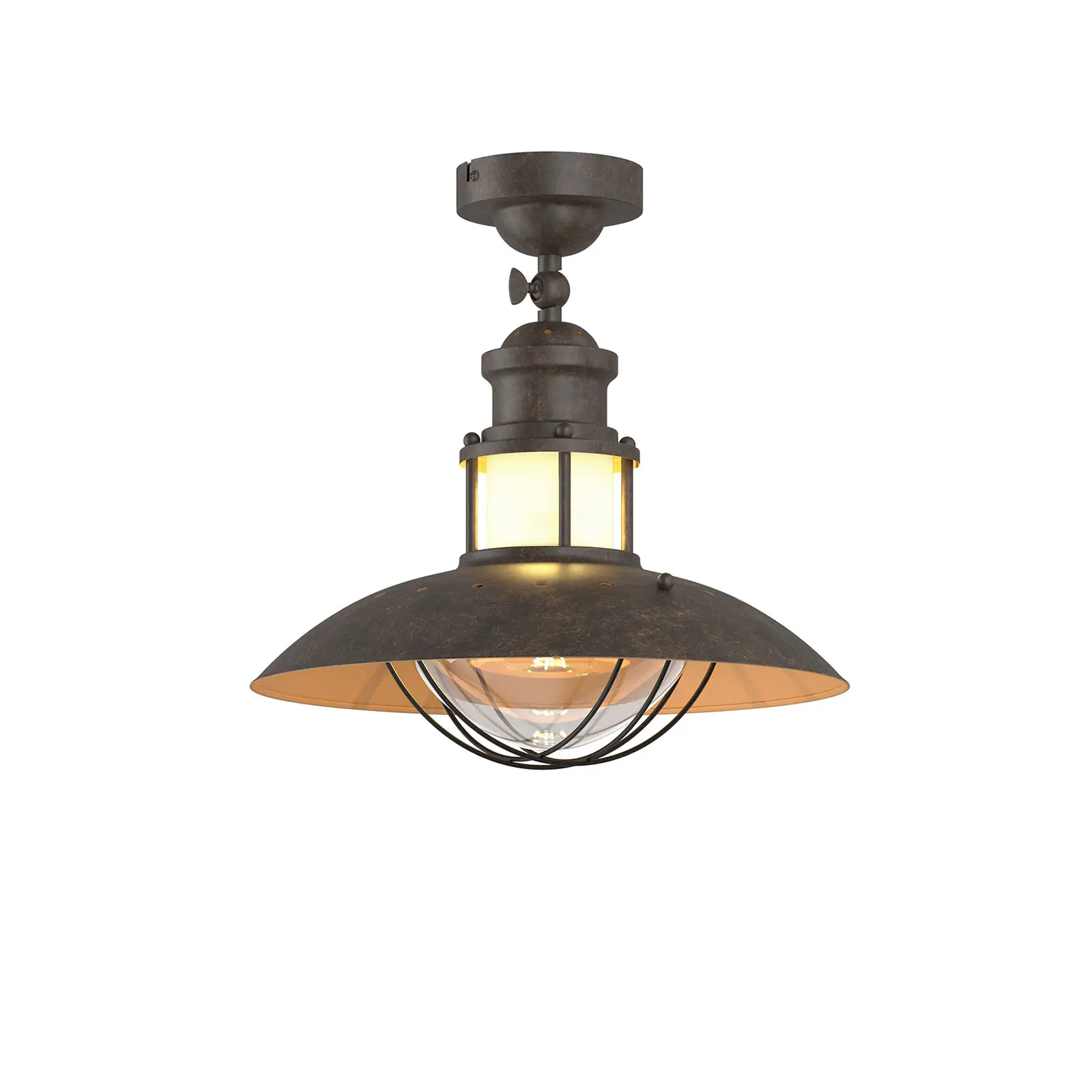 Kaimiškas lubų šviestuvas Louisanne