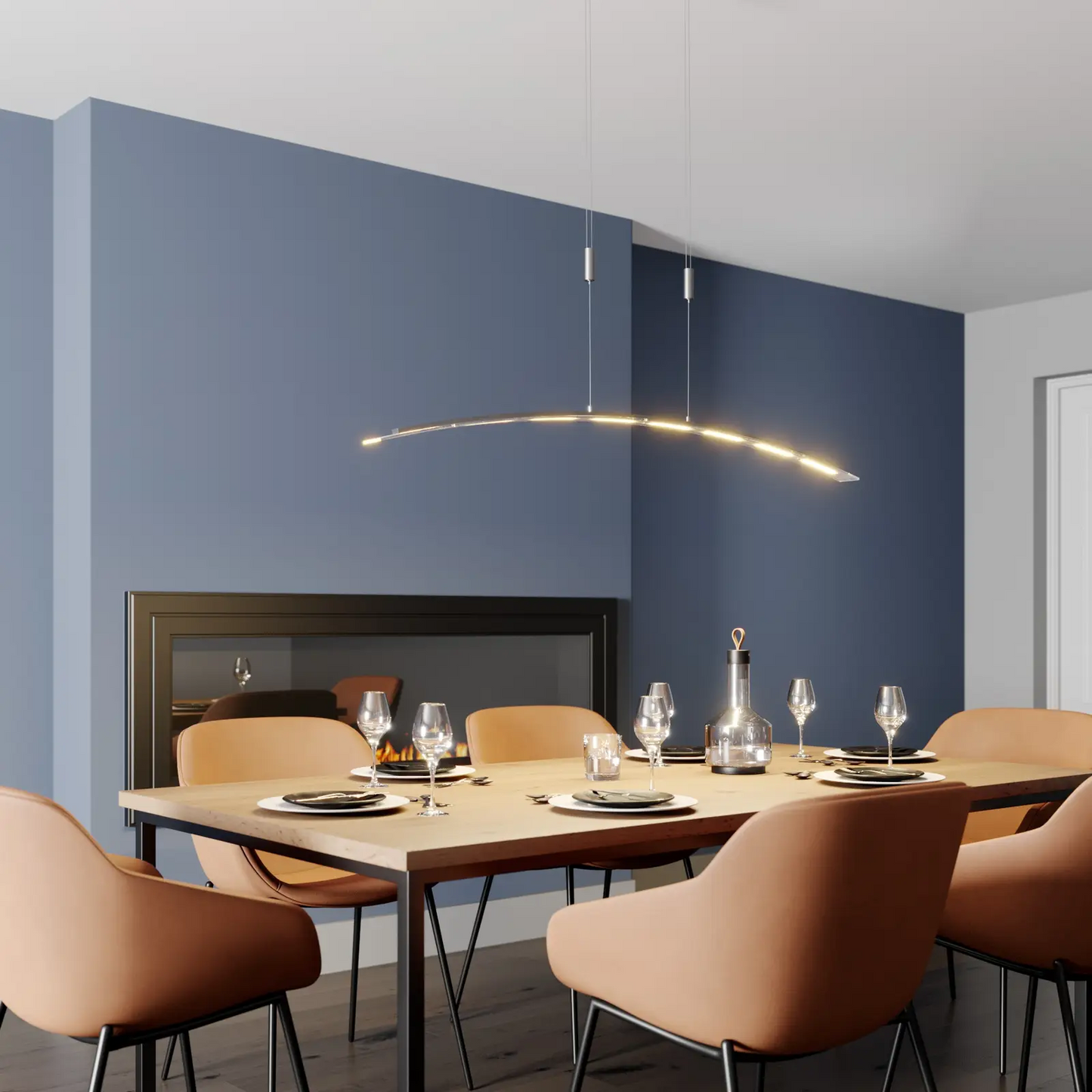 Manon - reguliuojamo aukščio LED pakabinamas šviestuvas