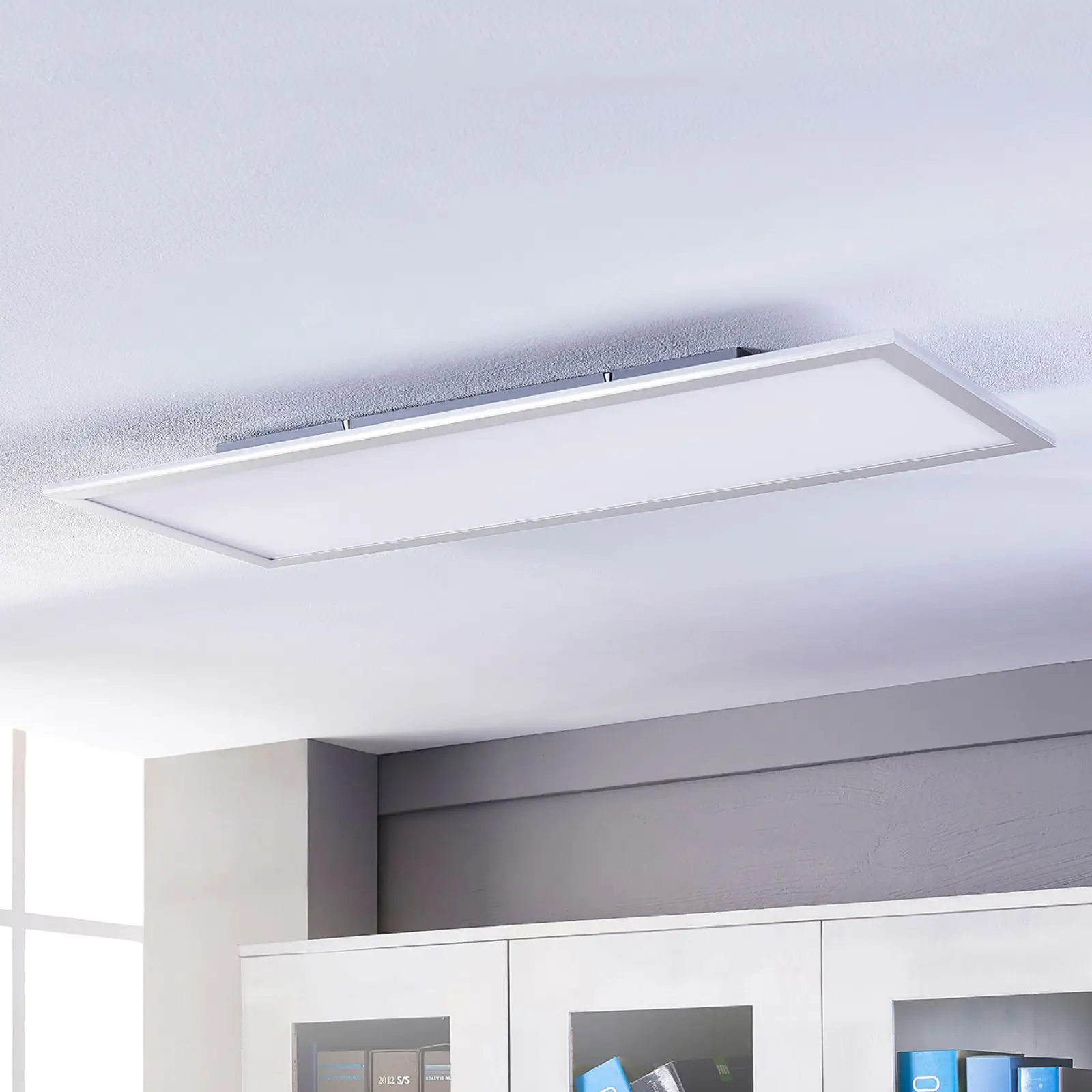 Lindby Livel LED skydelis, CCT, 120cm x 30cm