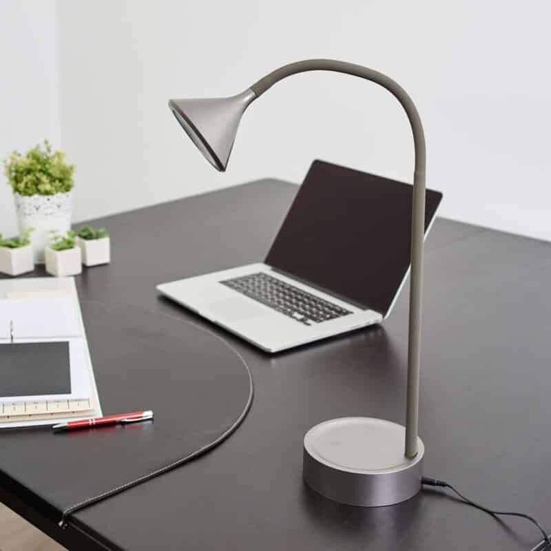 Ellister reguliuojama LED stalinė lempa su USB prievadu