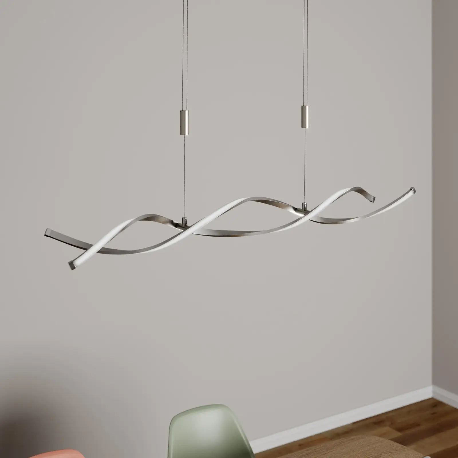 Reguliuojamo aukščio Auron LED pakabinamas šviestuvas