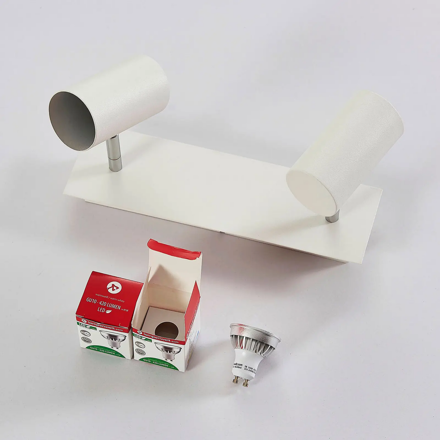 Iluk - 2 lempučių LED prožektorius sienoms ir luboms