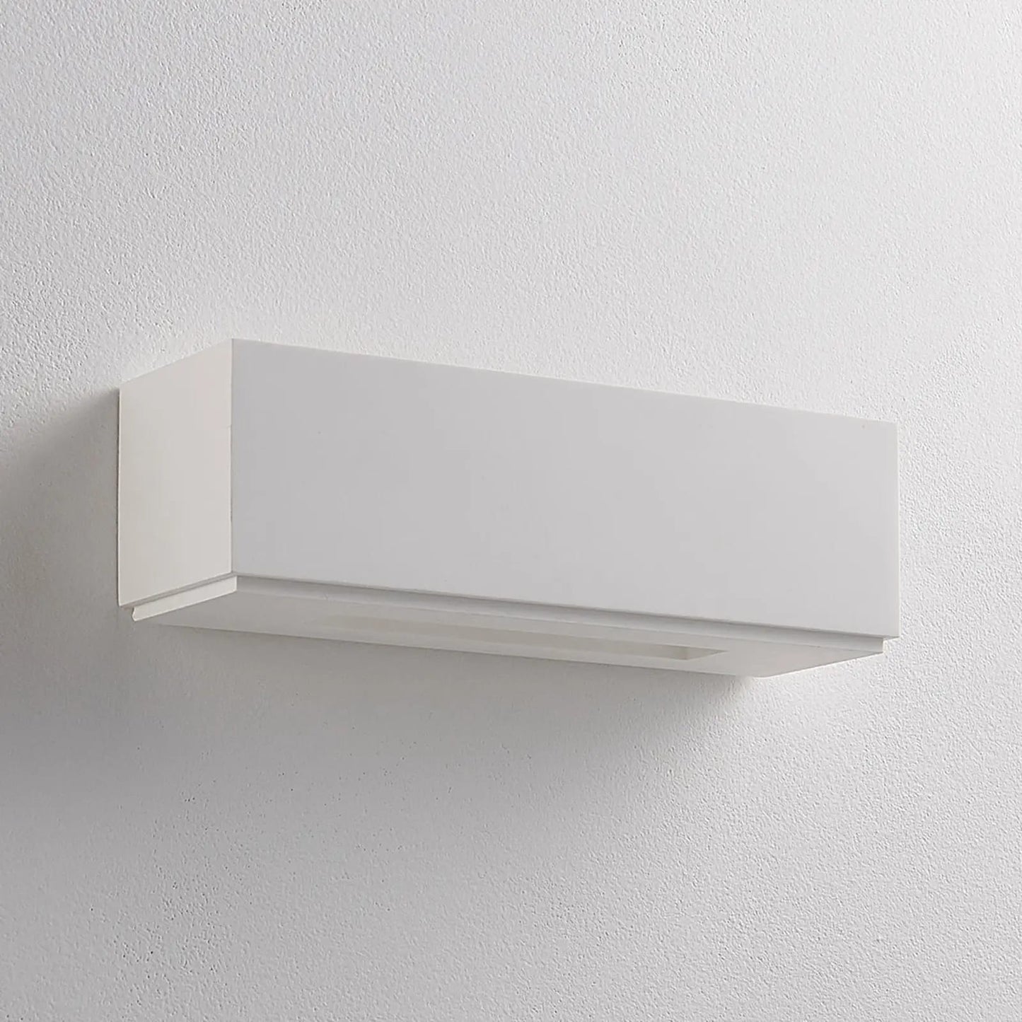 Paprastas gipso sieninis šviestuvas Benno, G9 LED