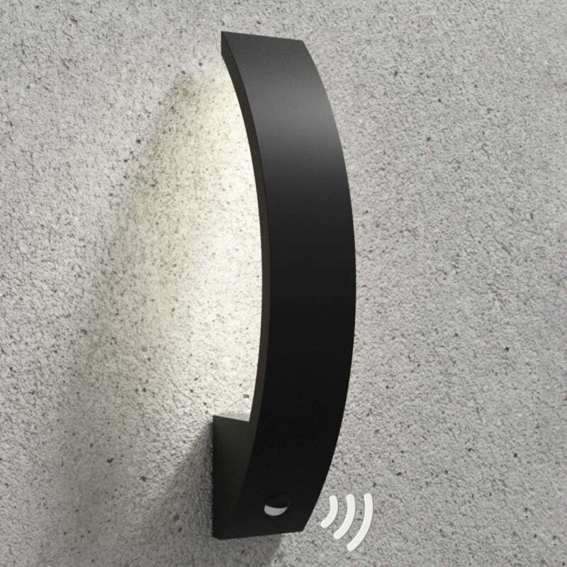 Floyd - LED jutiklinis lauko sieninis šviestuvas, lenktas