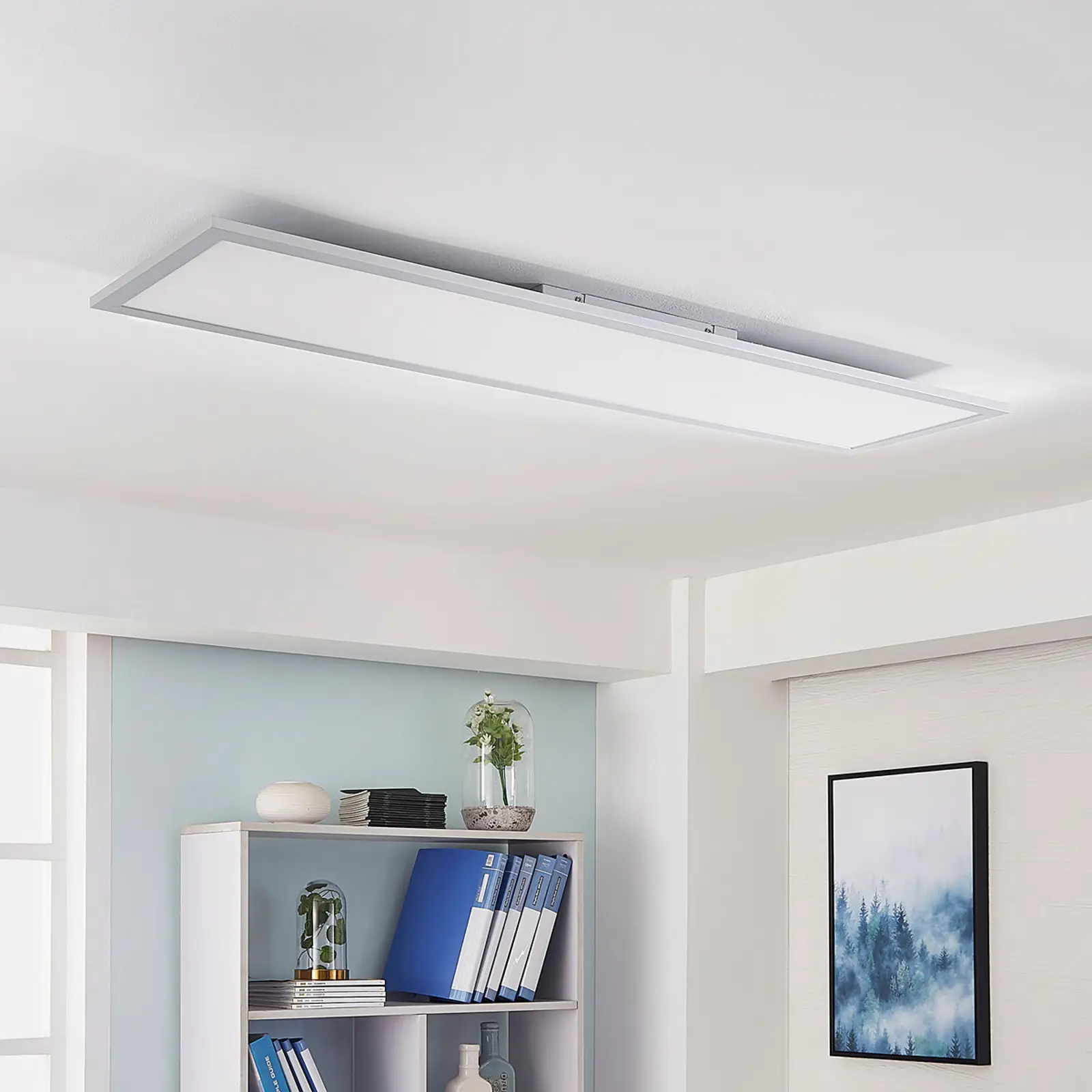 „Arcchio Lysander“ LED panelė, CCT 119cm 36W, sidabrinė