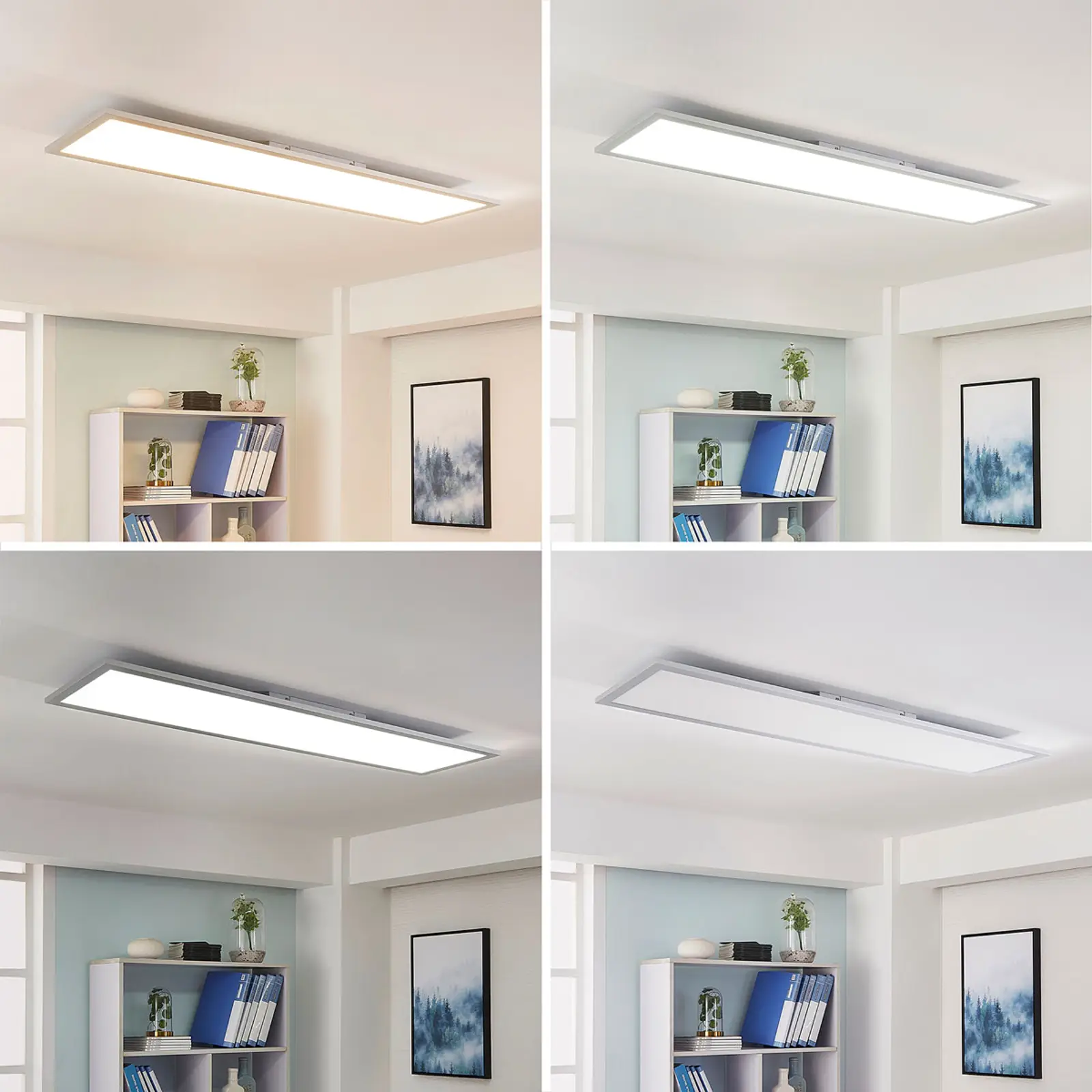 „Arcchio Lysander“ LED panelė, CCT 119cm 36W, sidabrinė