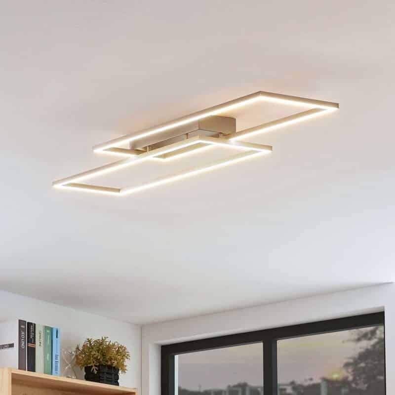 Quadra LED lubinis šviestuvas, reguliuojamas reguliavimas, 2 lempučių, 83,6 cm