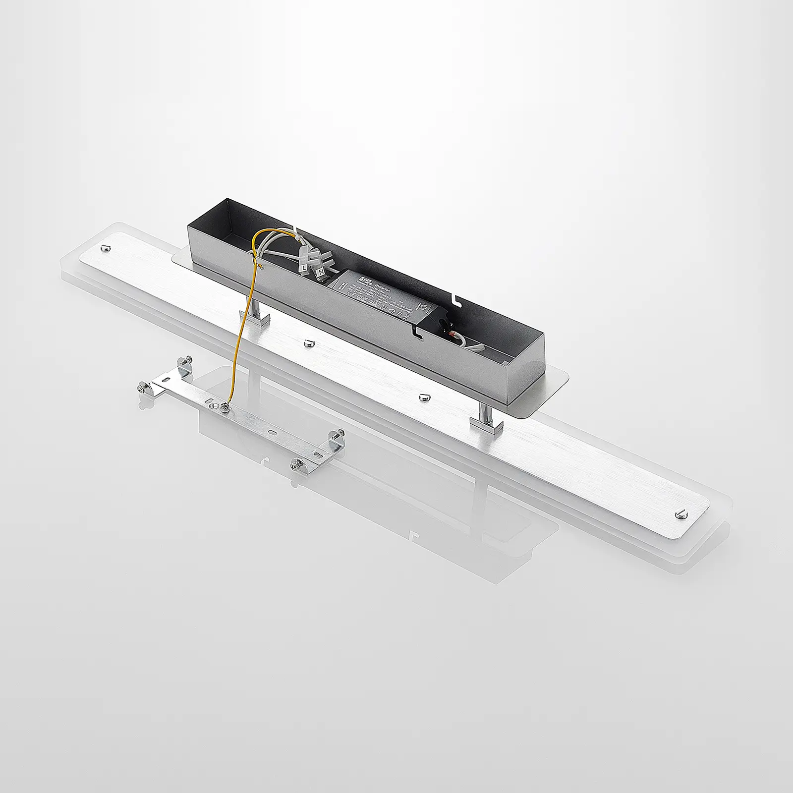 Lindby Lavea chromo LED lubų šviestuvas