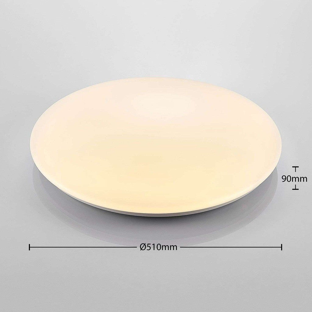 Indika LED lubinis šviestuvas, CCT spalvos keitimas, apvalus