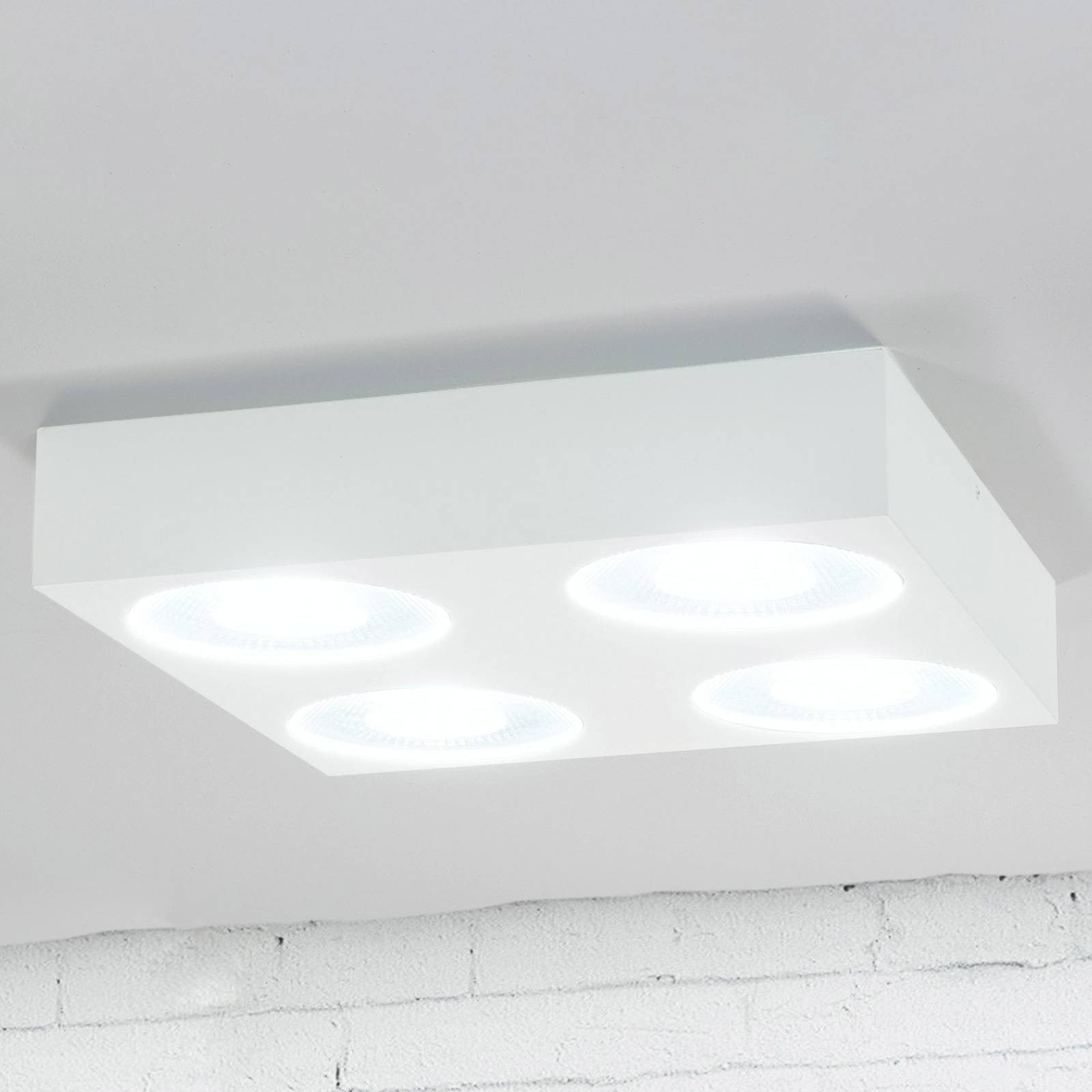 Kvadratinis Sonja LED Easydim lubinis šviestuvas