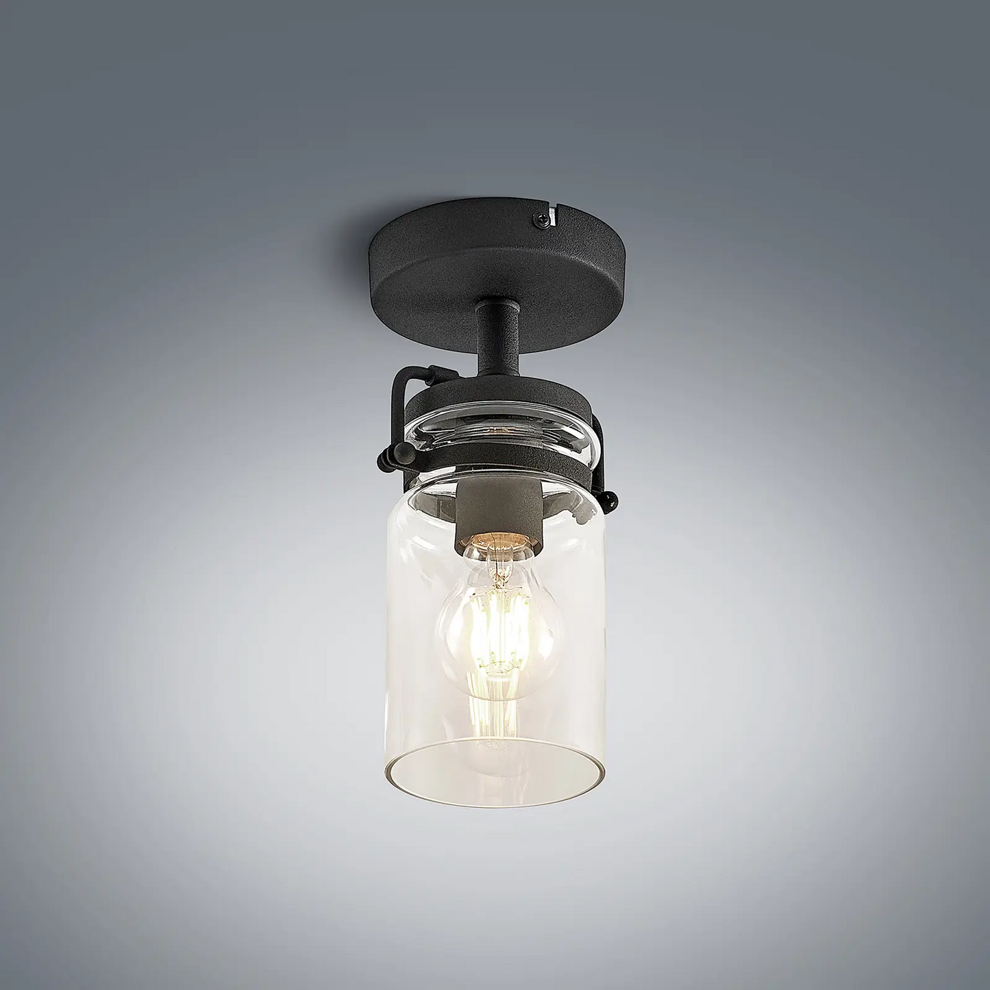 Lindby Vintus lubinis šviestuvas, juodas