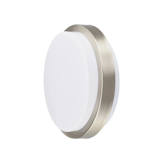 Apvalus lauko sieninis šviestuvas Fero, nerūdijantis plienas