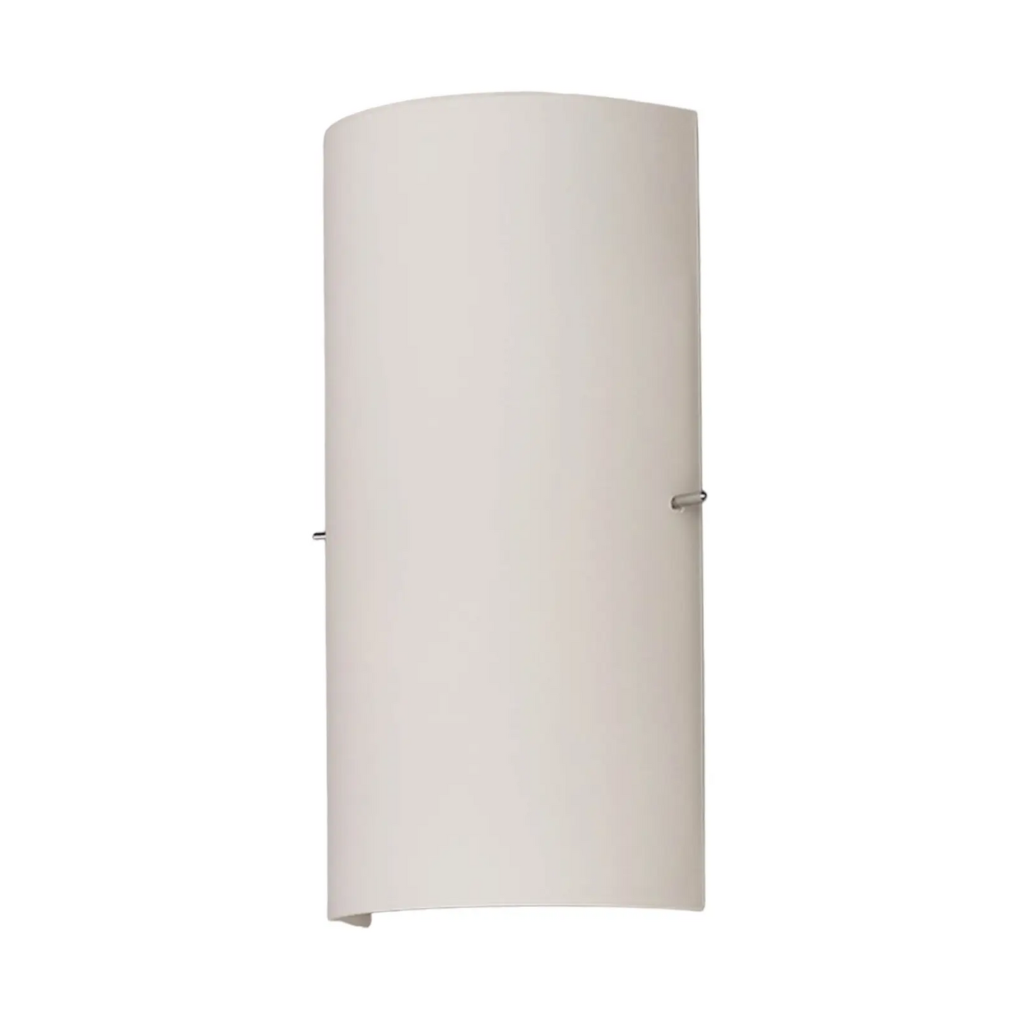 Pusapvalis Sidra stiklo sieninis šviestuvas