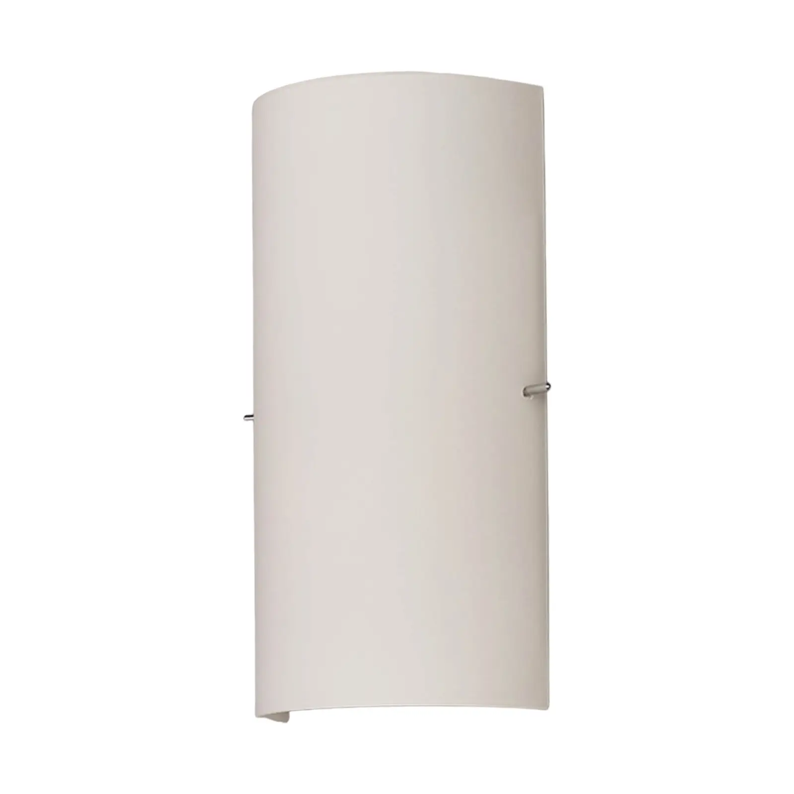 Pusapvalis Sidra stiklo sieninis šviestuvas