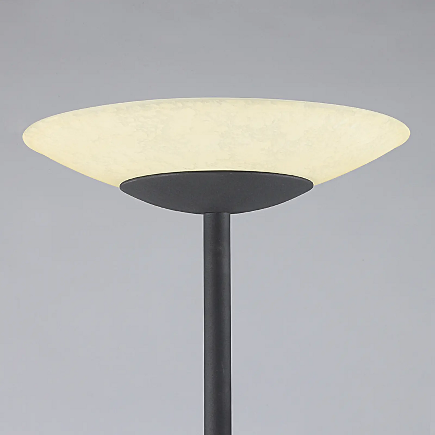 Ragna LED aukštyn šviestuvas su skaitymo lempute, antikvarinis juodas