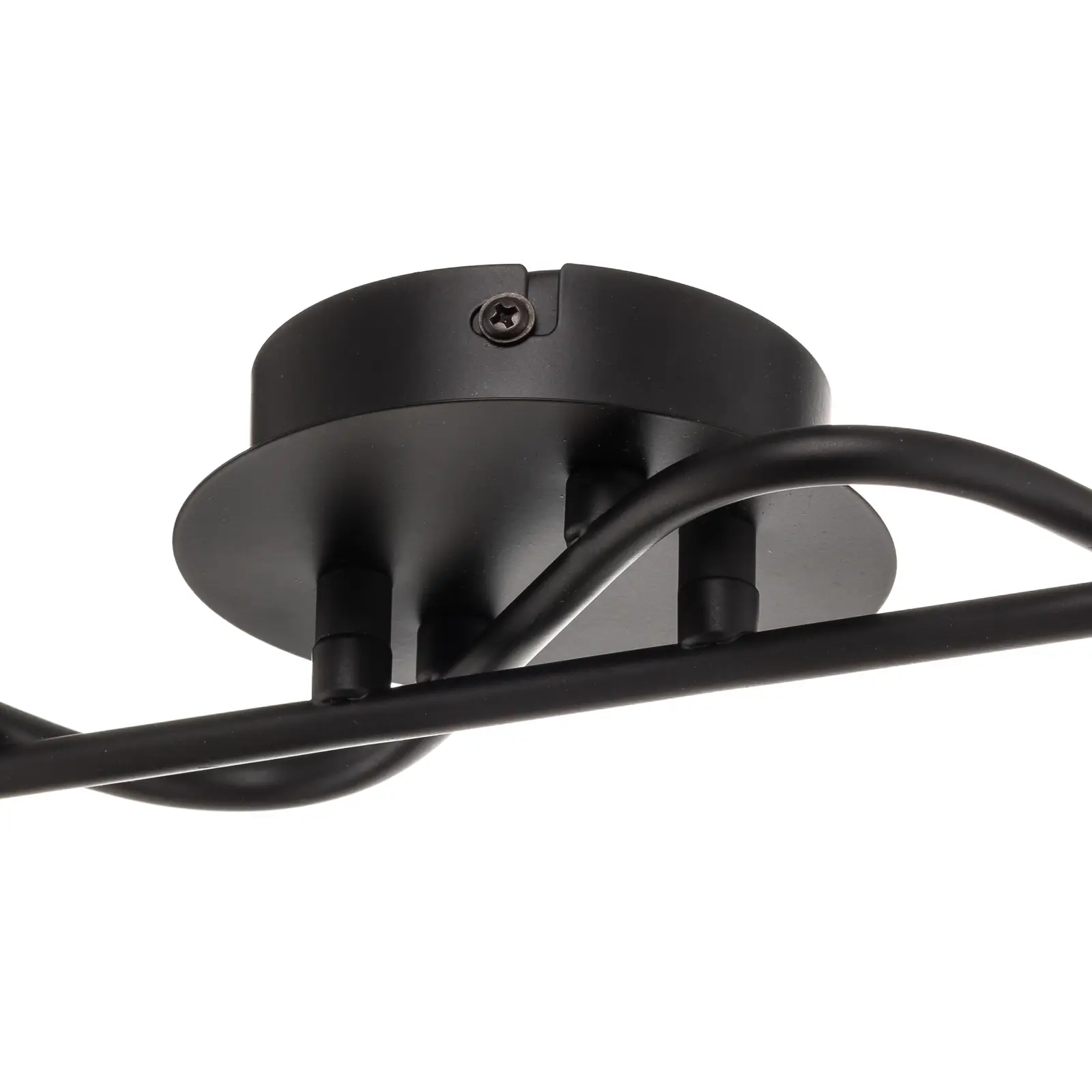 Dalma lubų taškas 4 liepsnų kryžius juodas/varis